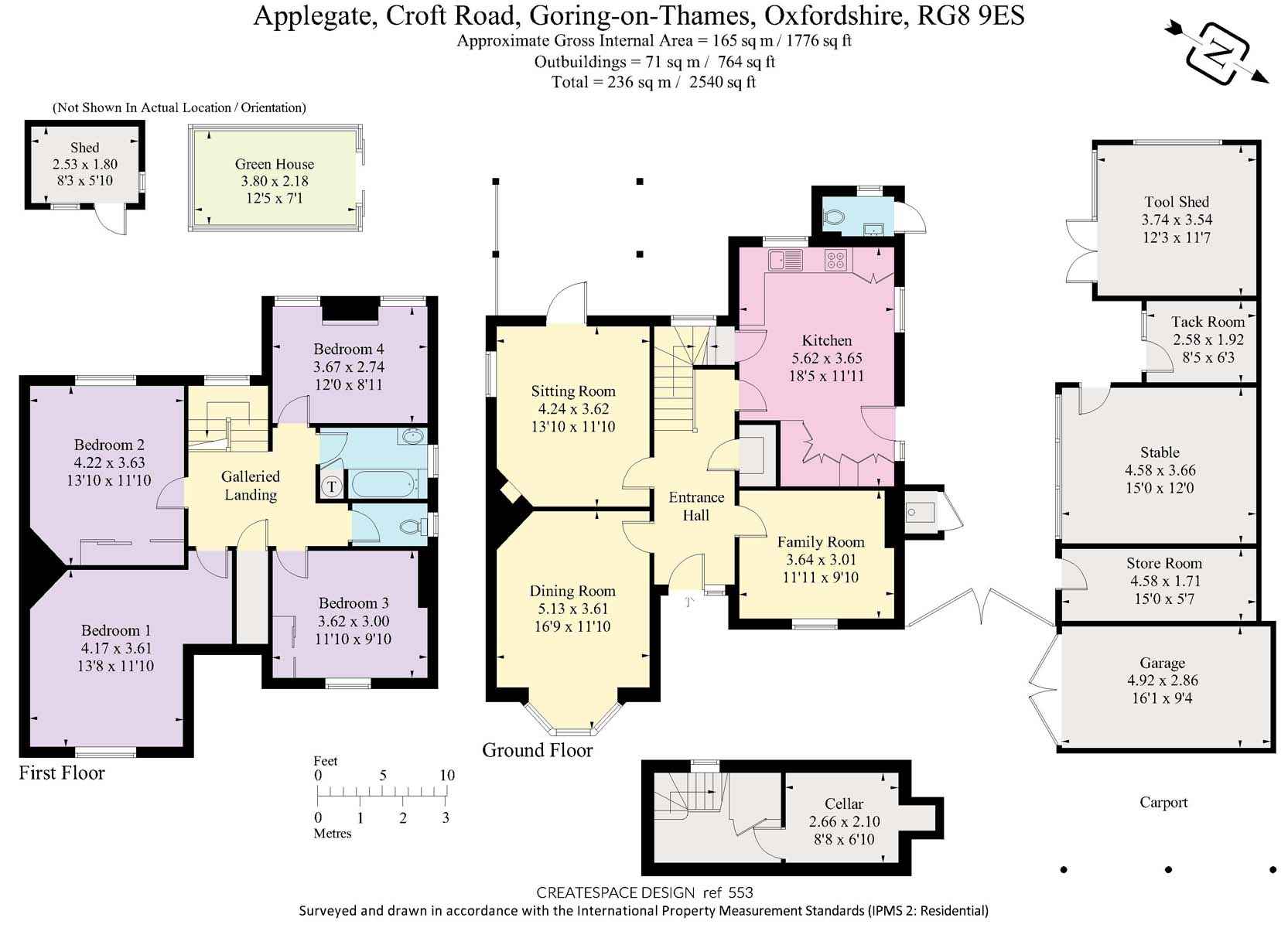 Applegate, Croft Road, Goring on Thames floorplan
