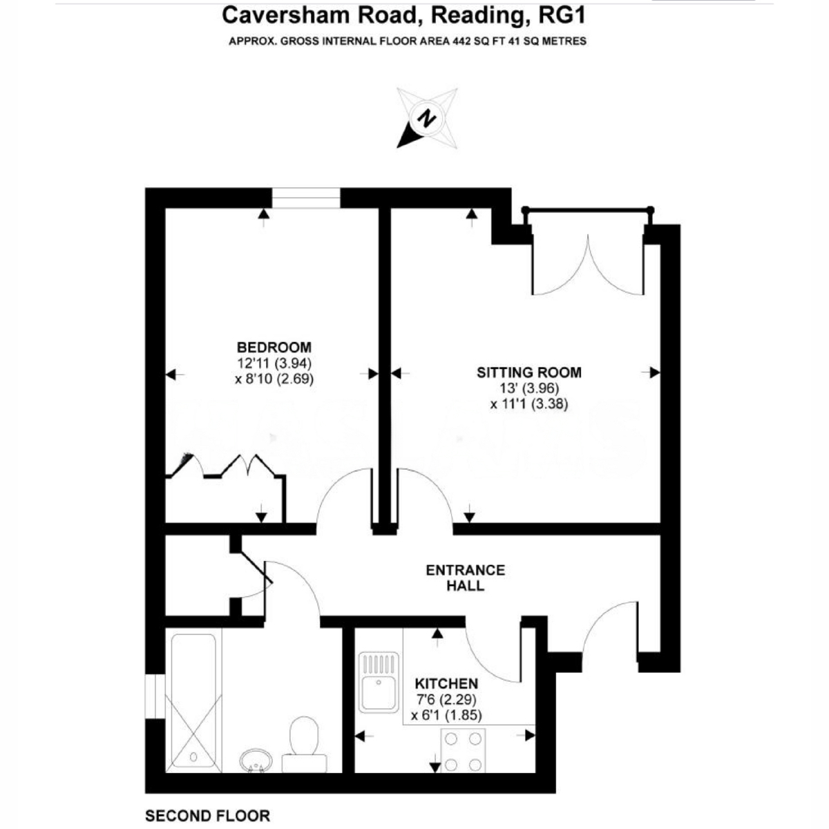 Flat 20, Malcolm Place, Reading floorplan