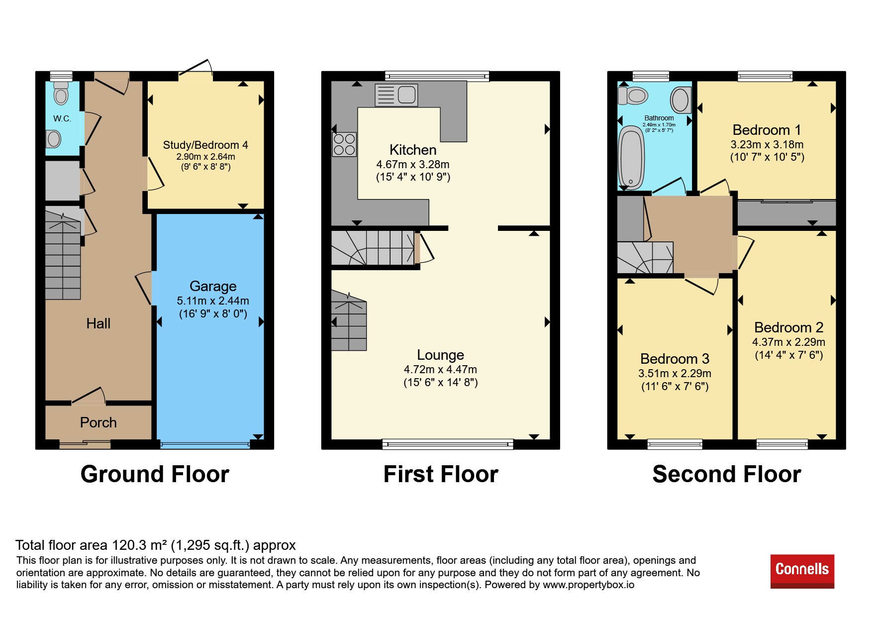 18, Chapel Close, Watford floorplan