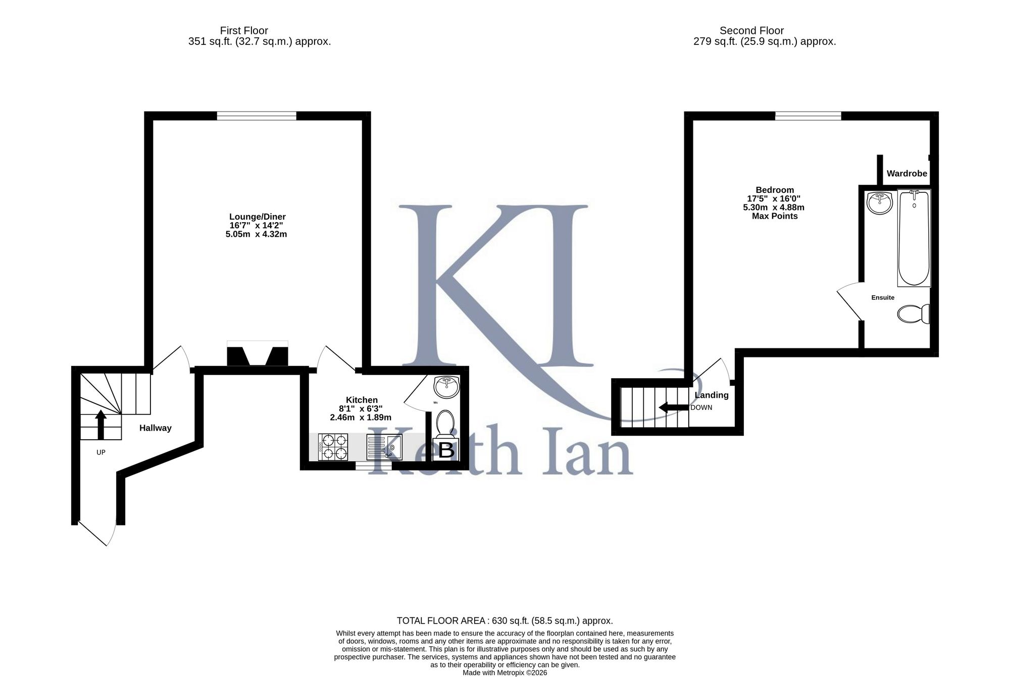 68b High Street, Ware floorplan