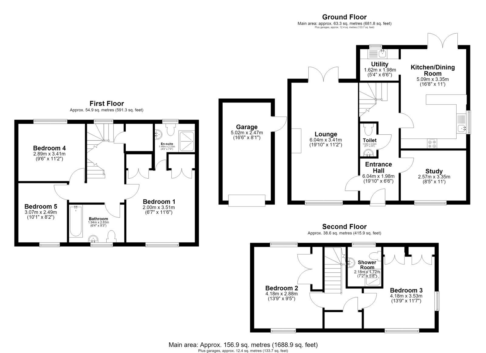 44, Signal Road, Huntingdon floorplan