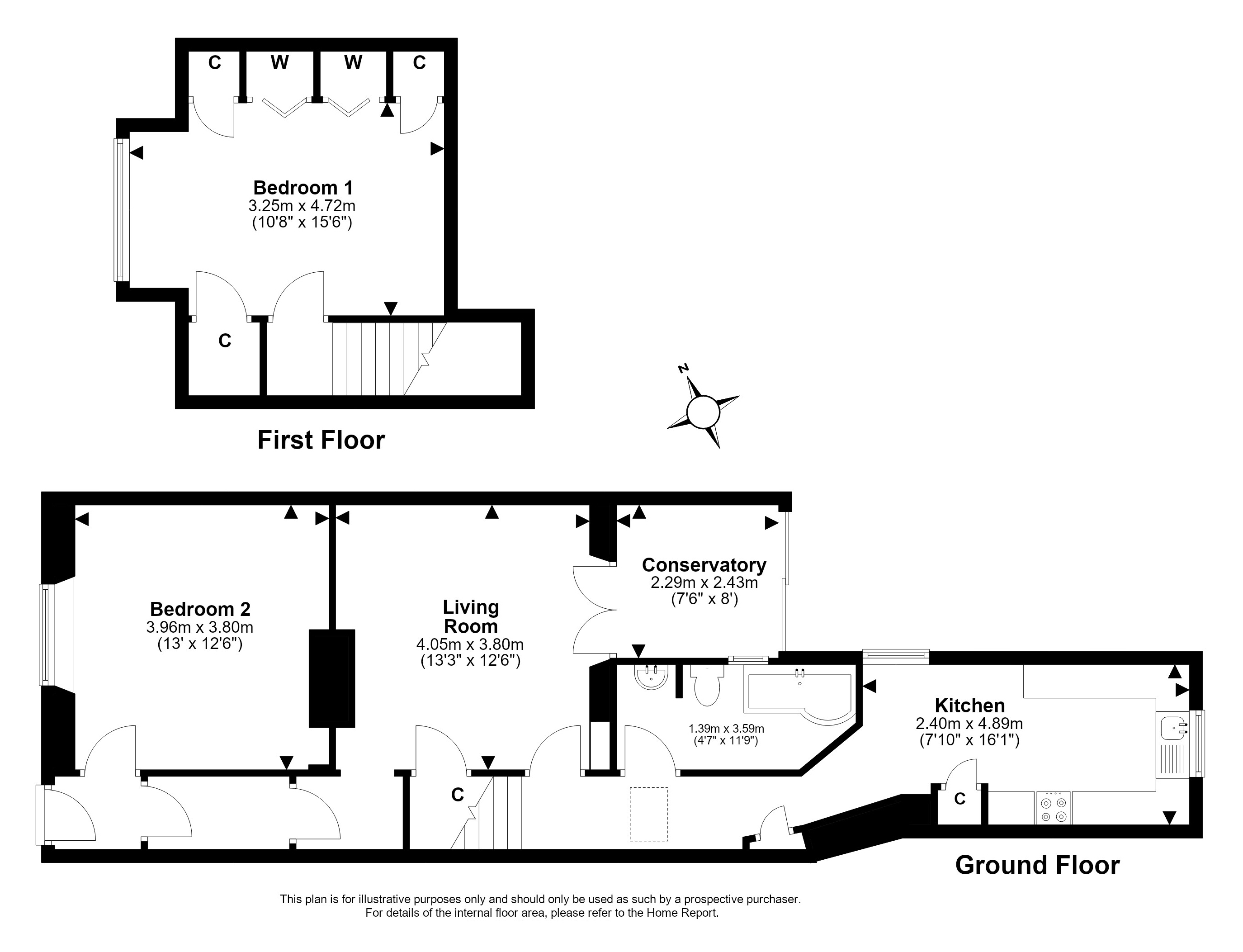 West Lorimer Place, Cockenzie floorplan