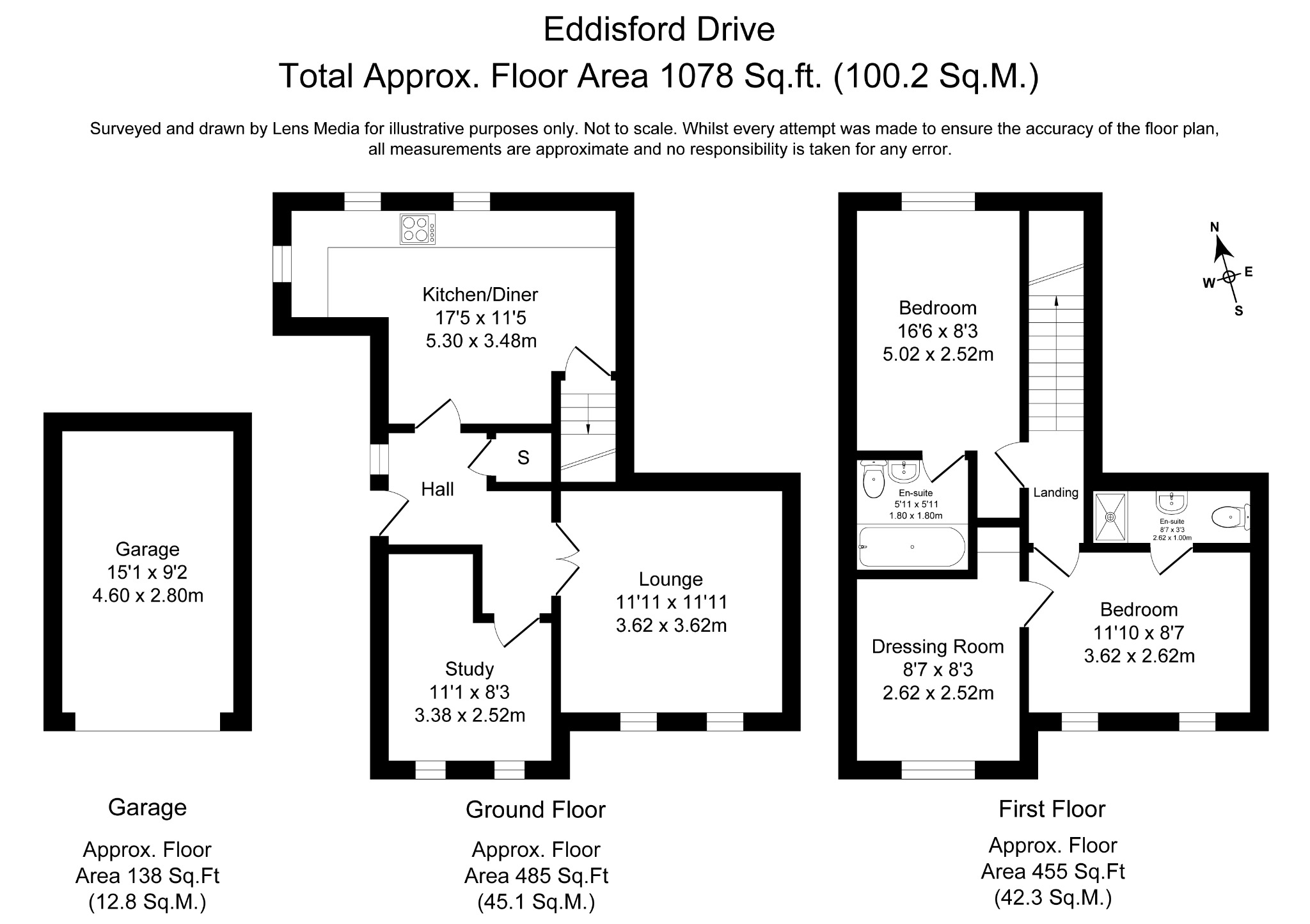 16, Eddisford Drive, Warrington floorplan