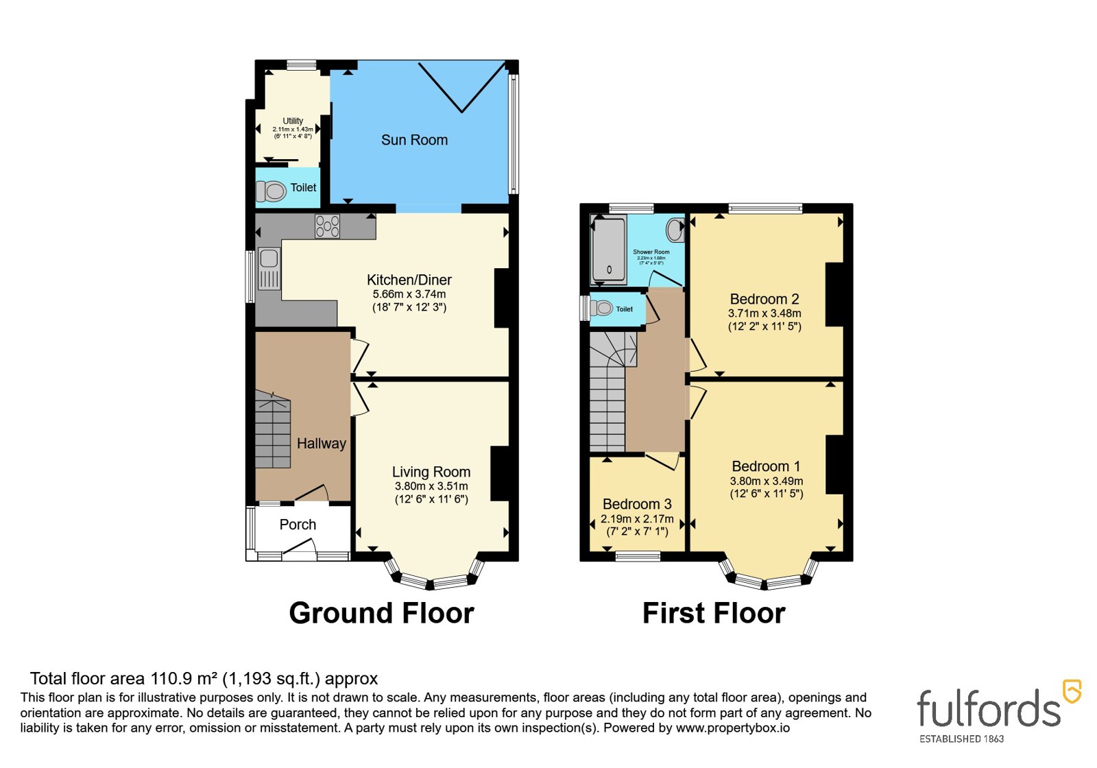 120, Elburton Road, Devon floorplan