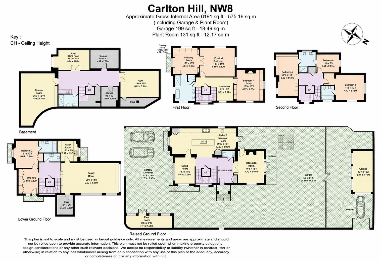42, Carlton Hill, St John's Wood floorplan