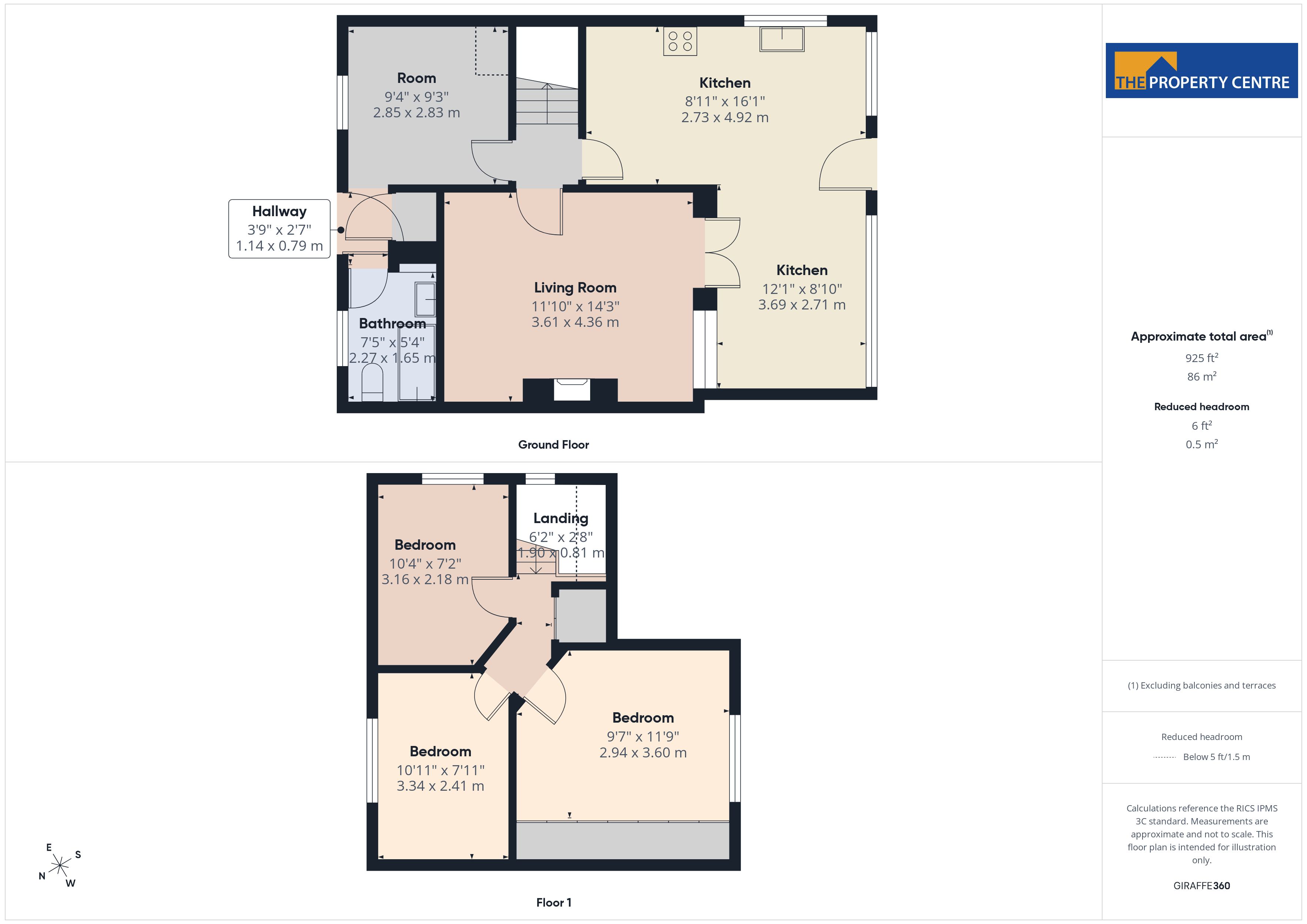 4, Victory Road, Stroud floorplan