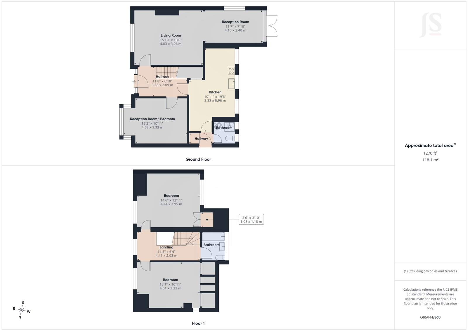 115, Aldsworth Avenue, Worthing floorplan