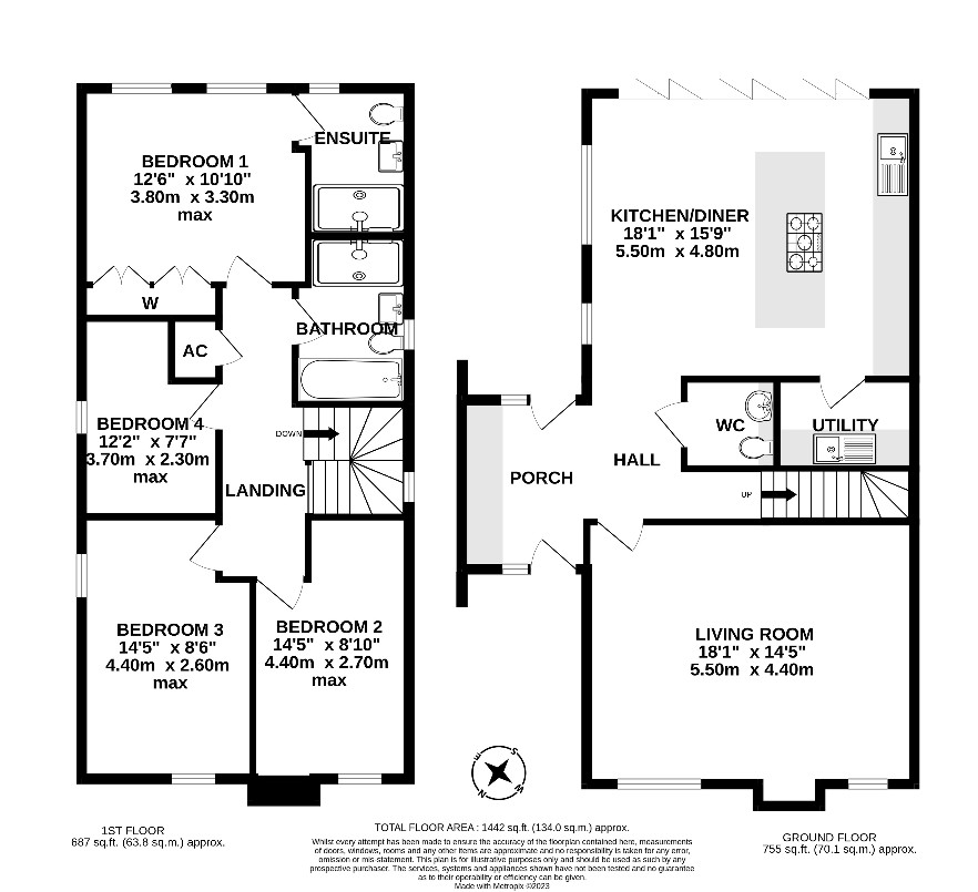57, Callaway Gardens, Westbury floorplan