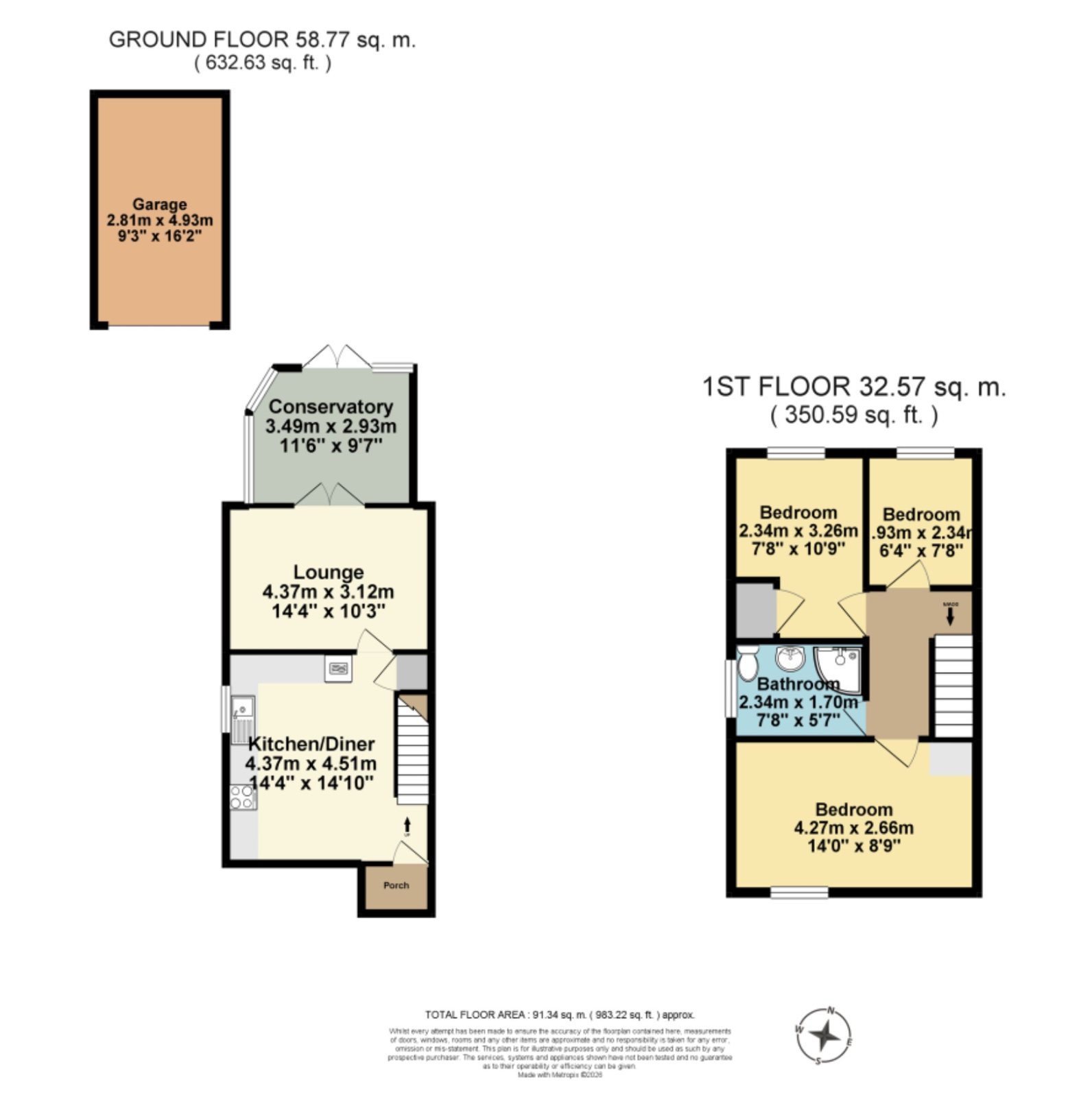 23, St. Edmunds Road, Kent floorplan
