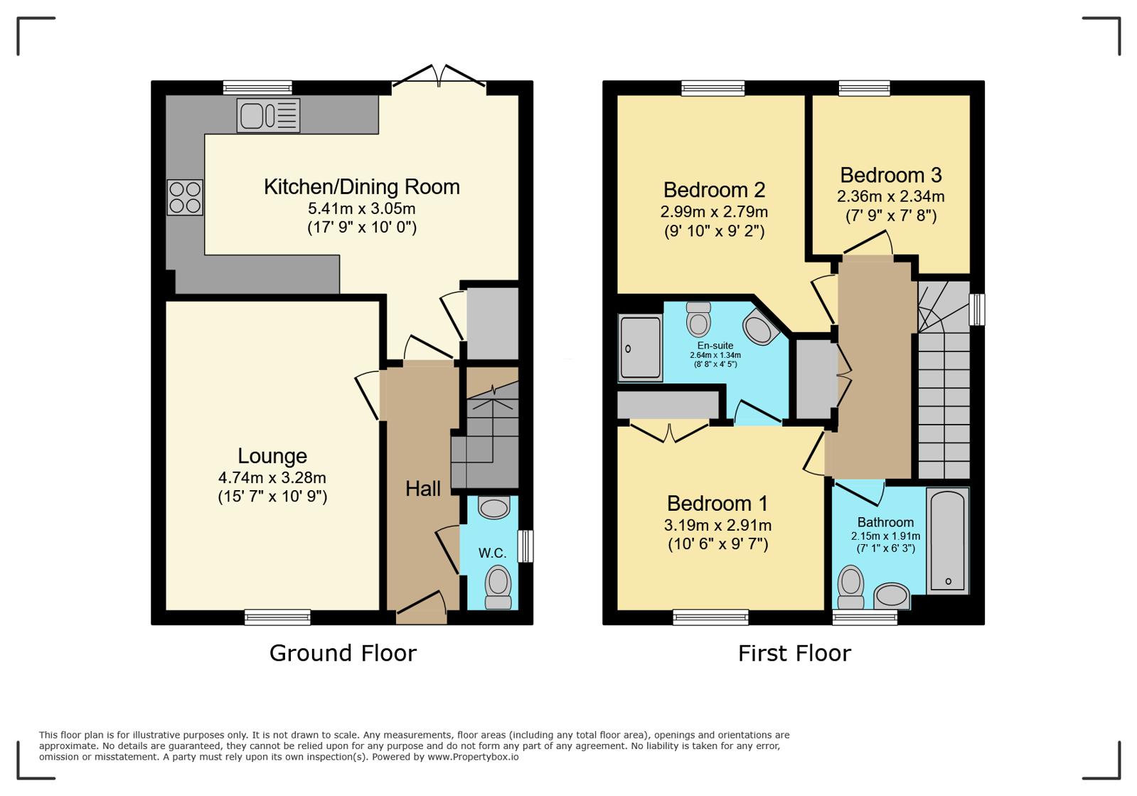 7, Trent Close, Spalding floorplan