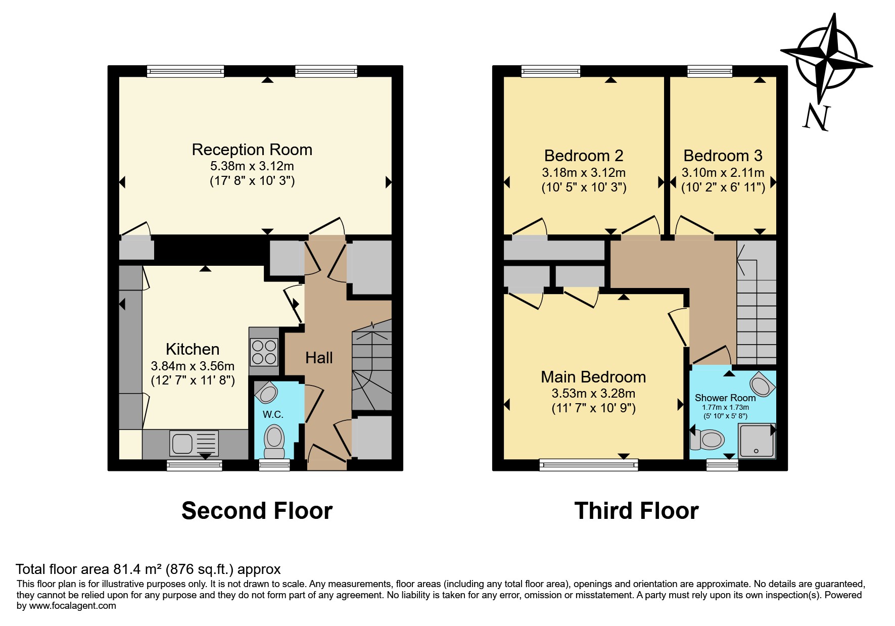 3 bed flat for sale in Broadhurst Gardens, London NW6 68686934 Zoopla