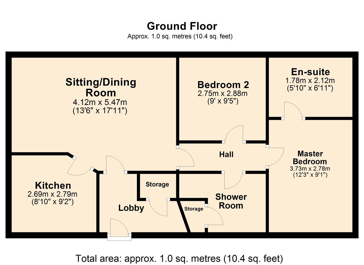 Clyst Heath, Exeter EX2, 2 bedroom bungalow to rent 66894836