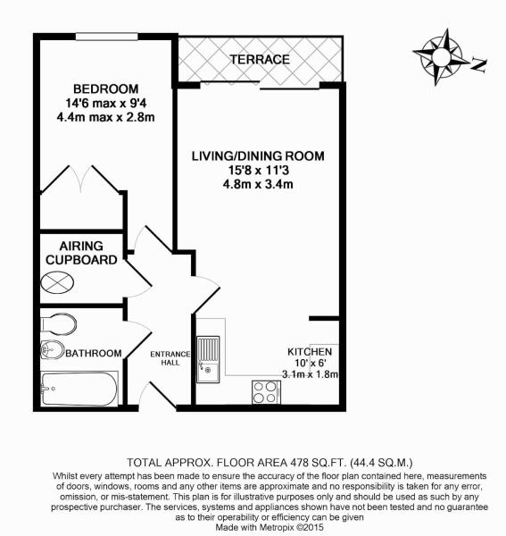 49 The Courtyard,, Southwell Park Road, Surrey floorplan