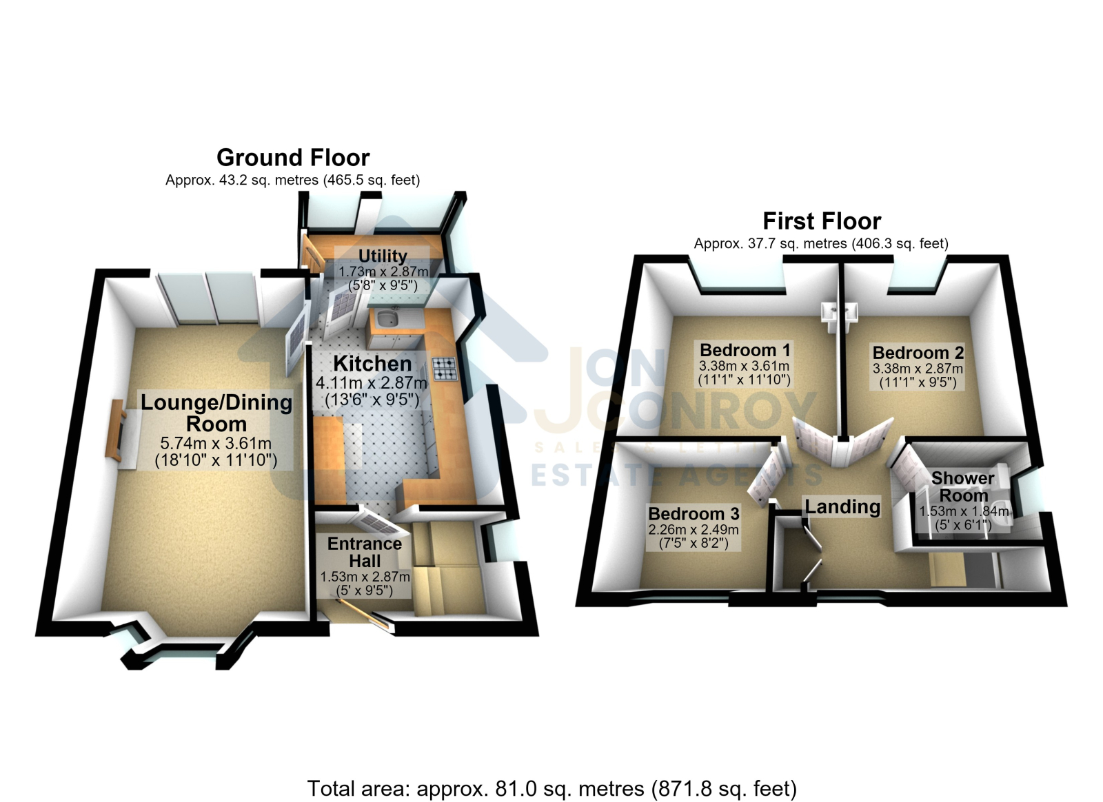 3 Tomlinson Avenue, SCUNTHORPE floorplan