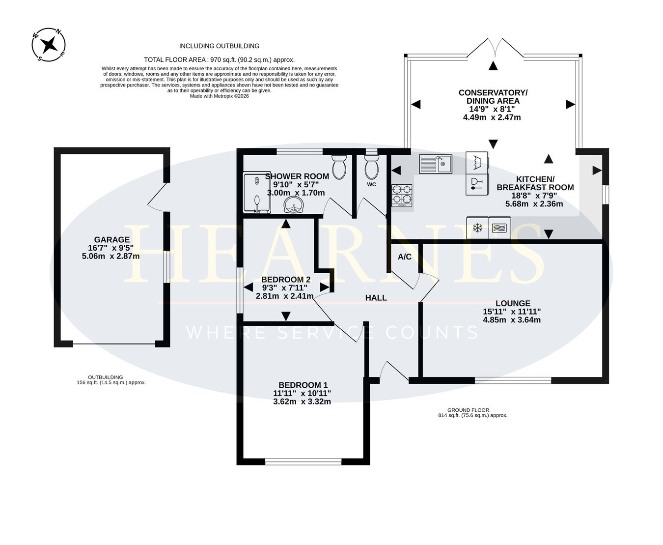 St Marys Road, Ferndown floorplan
