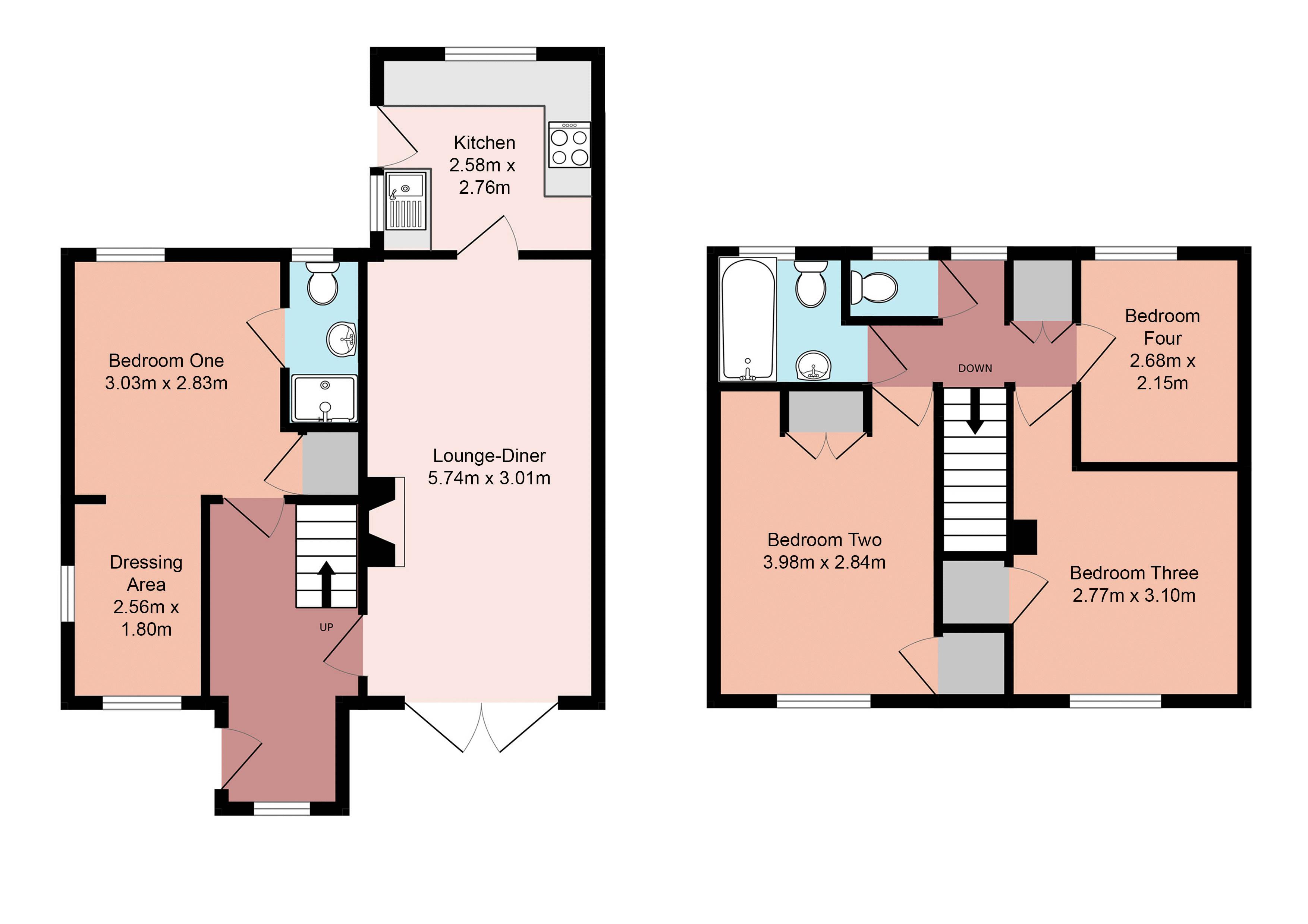 7, Brookside, Southampton floorplan