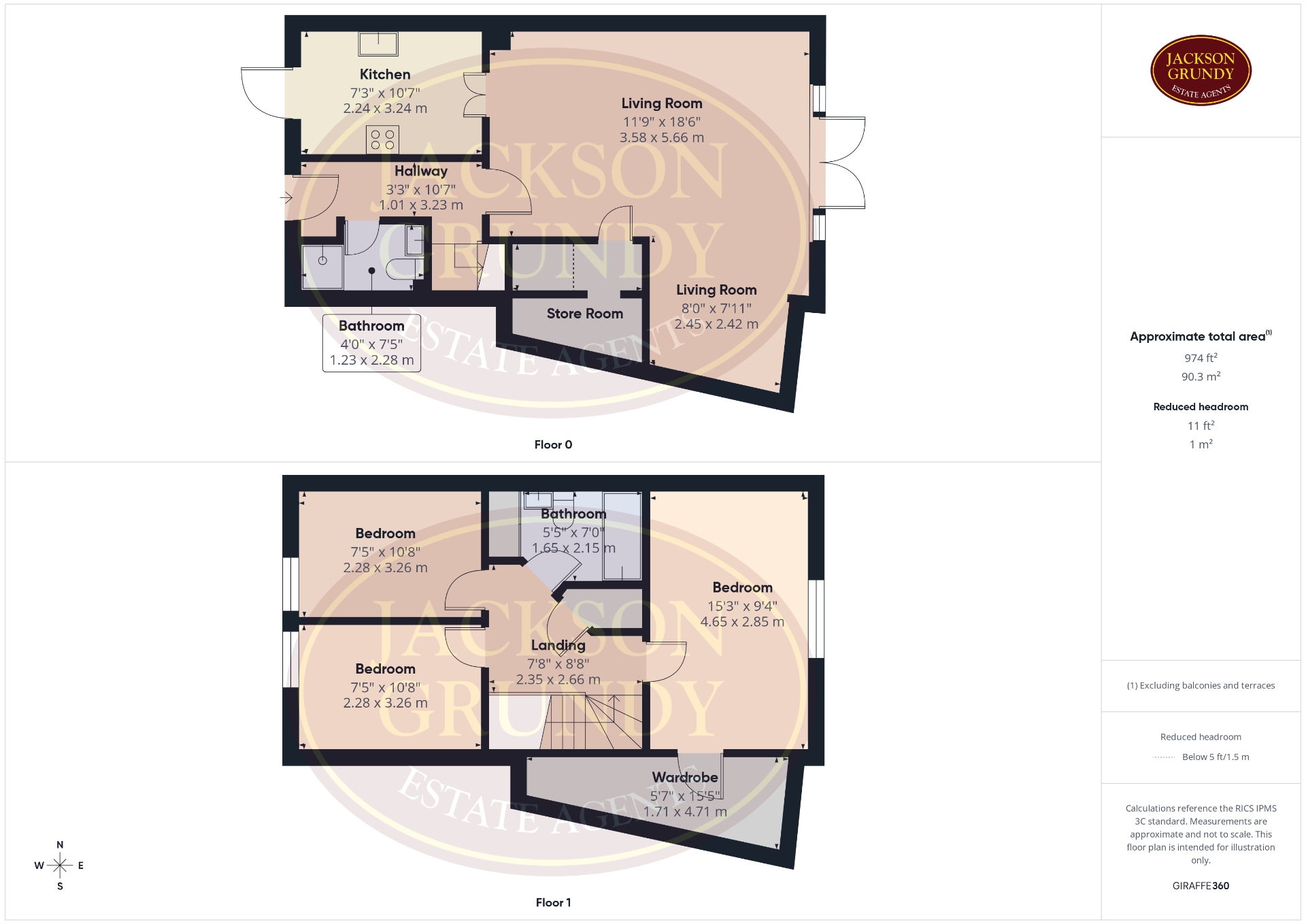 69, Crescent Lodge, Northampton floorplan