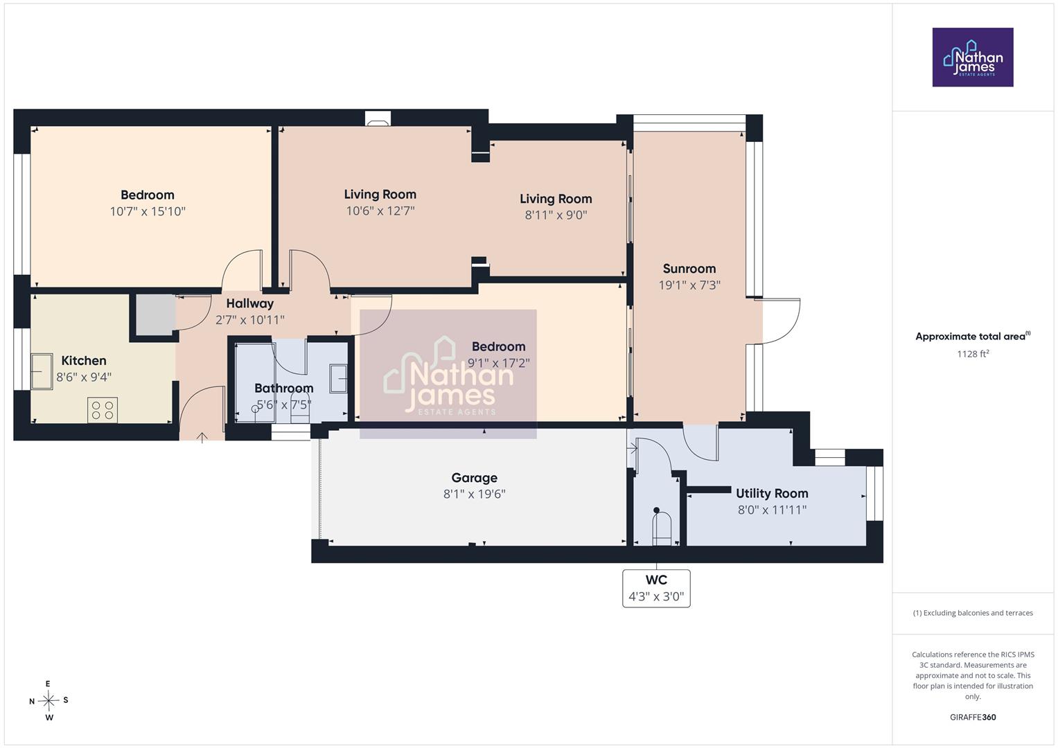 16, Osprey Drive, Caldicot floorplan