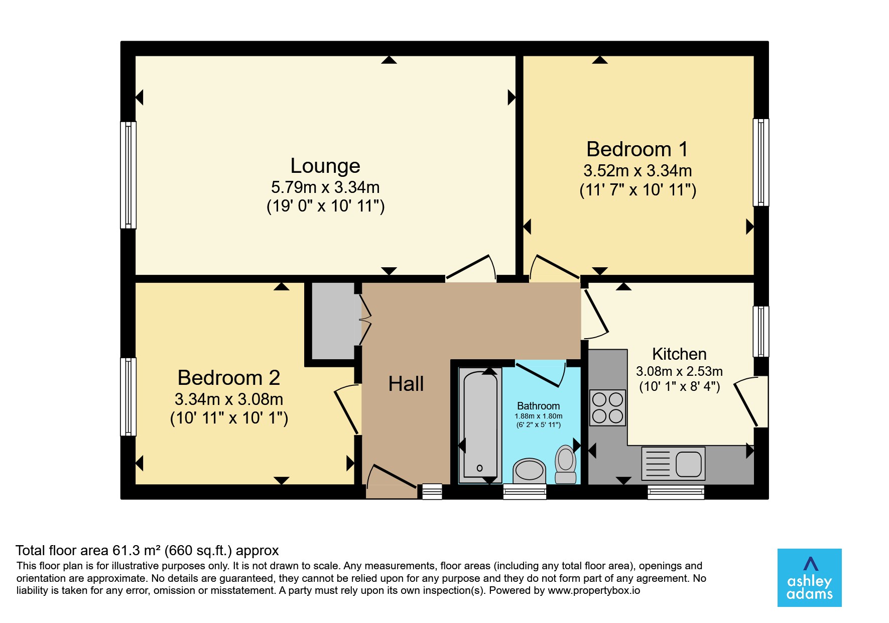 55, Stonehill, Derby floorplan