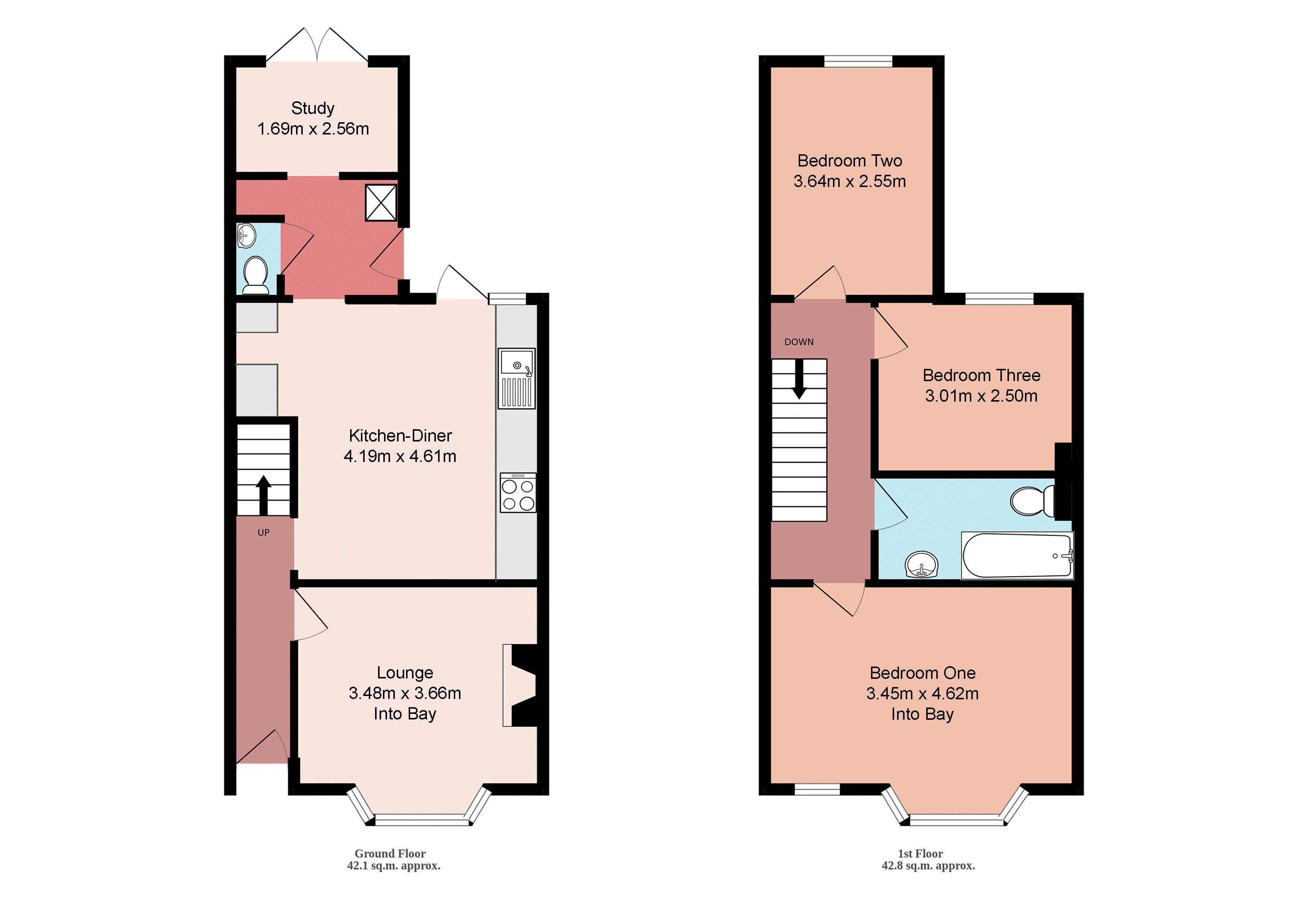 23, Downs Park Crescent, Southampton floorplan