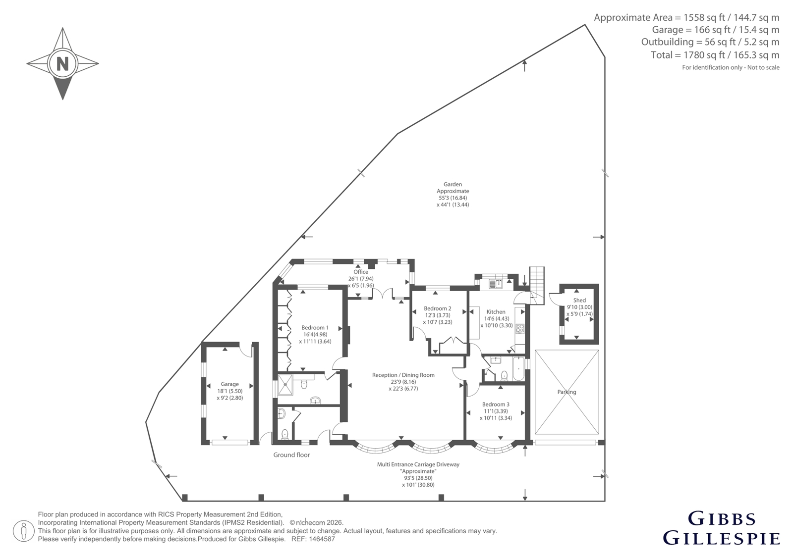 195, Stanmore Hill, Stanmore floorplan