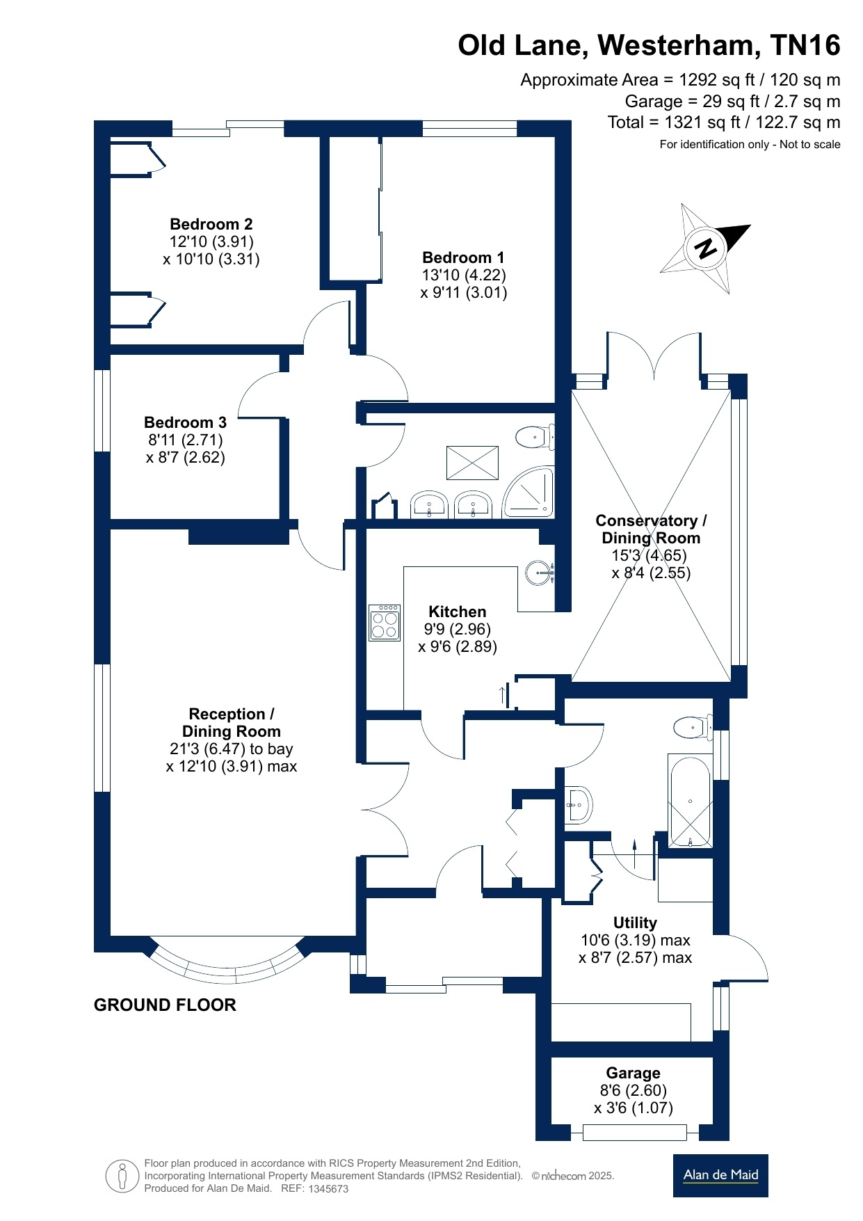 Jayscroft.,, Old Lane, Westerham floorplan