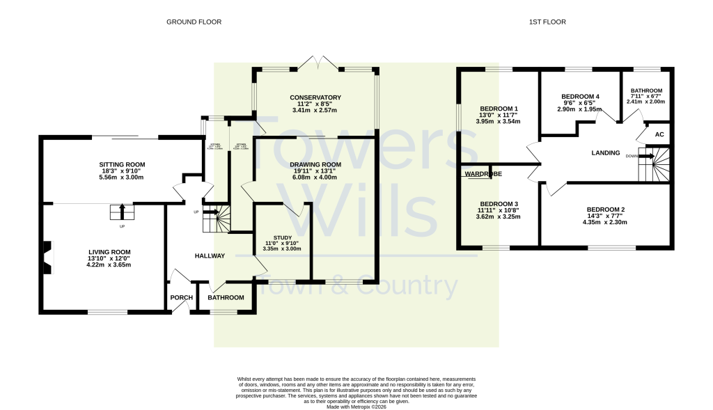 37, Back Street, Martock floorplan