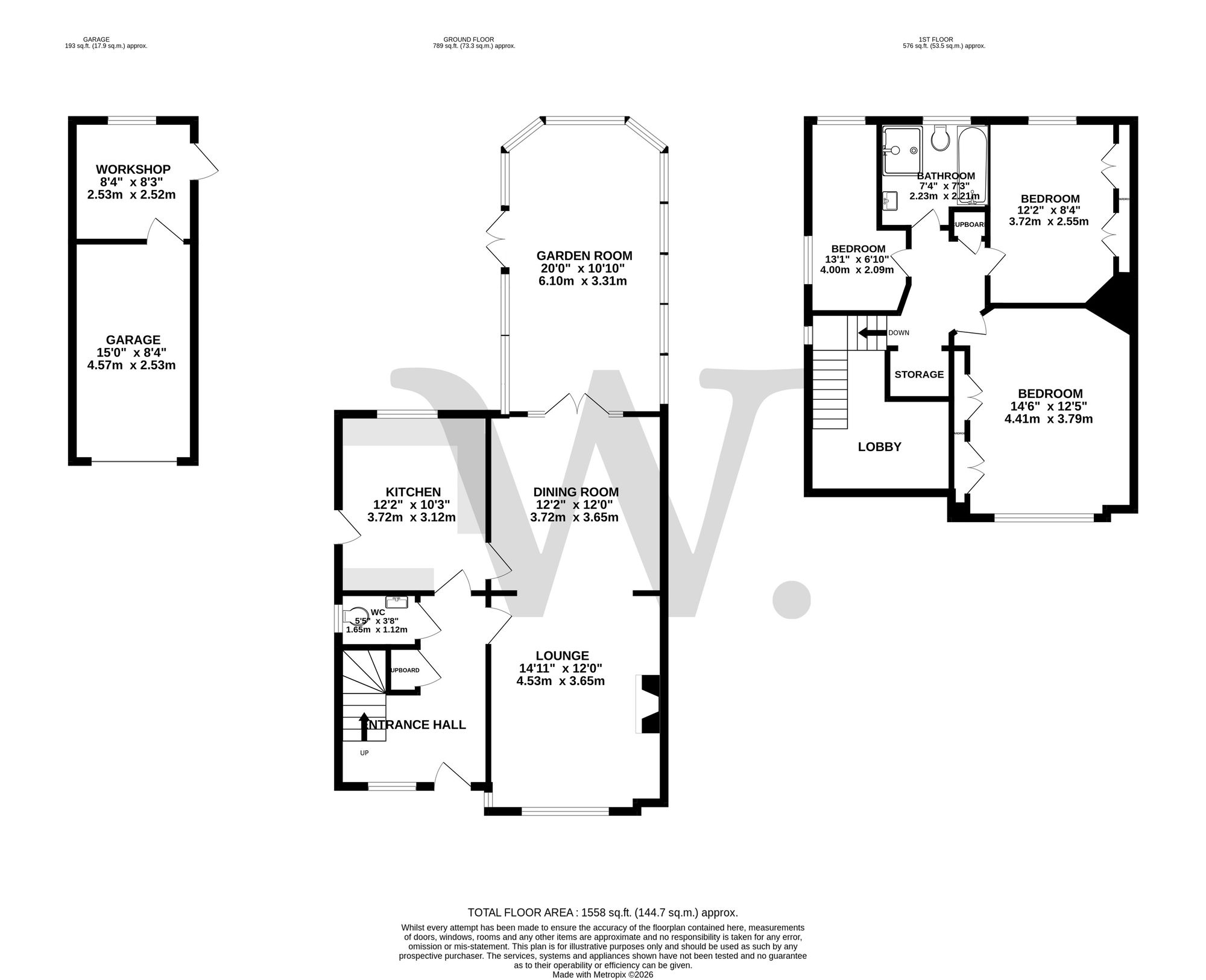 64 Cecil Road, Norwich floorplan
