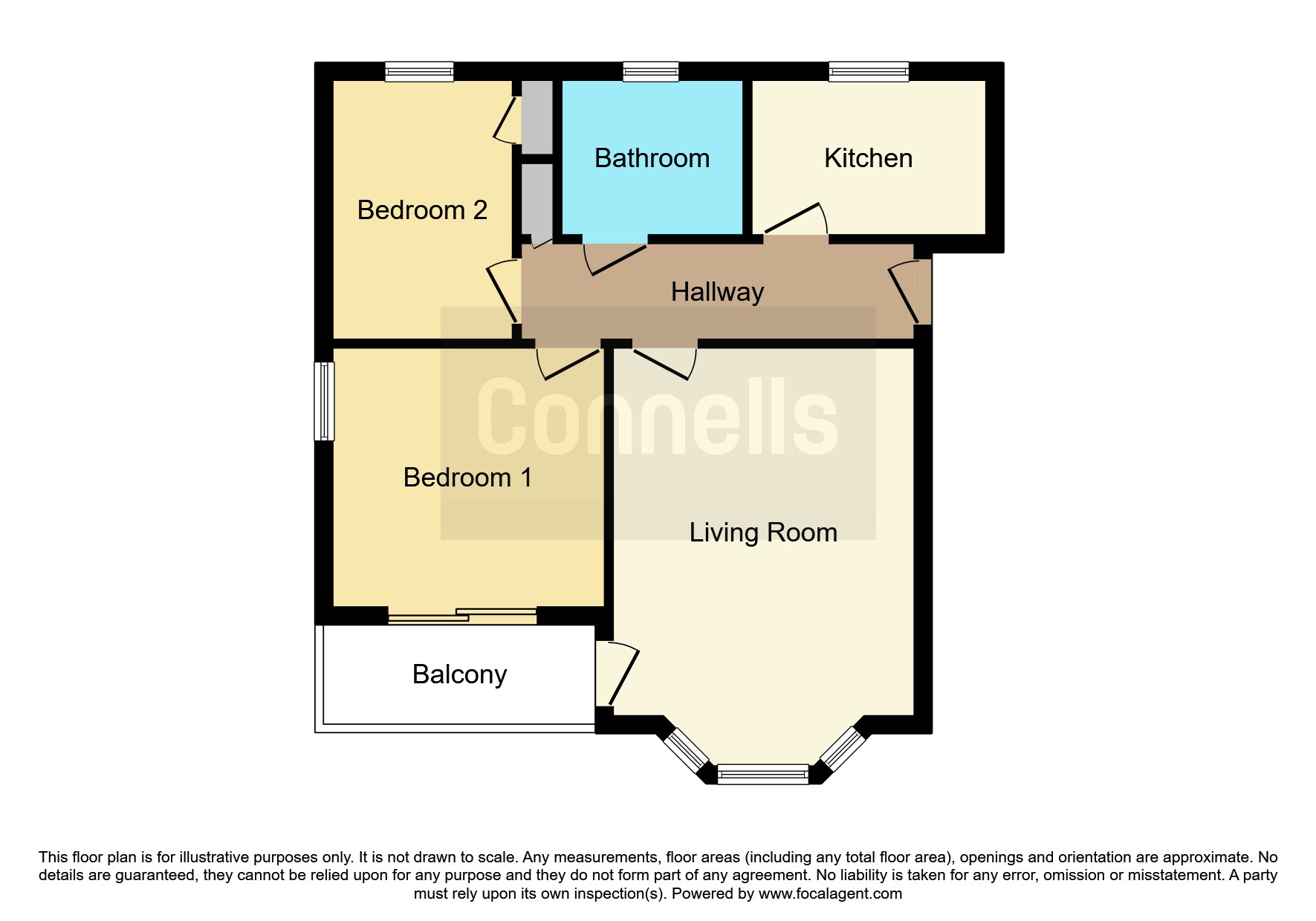 60, Abbots Way, Kettering floorplan