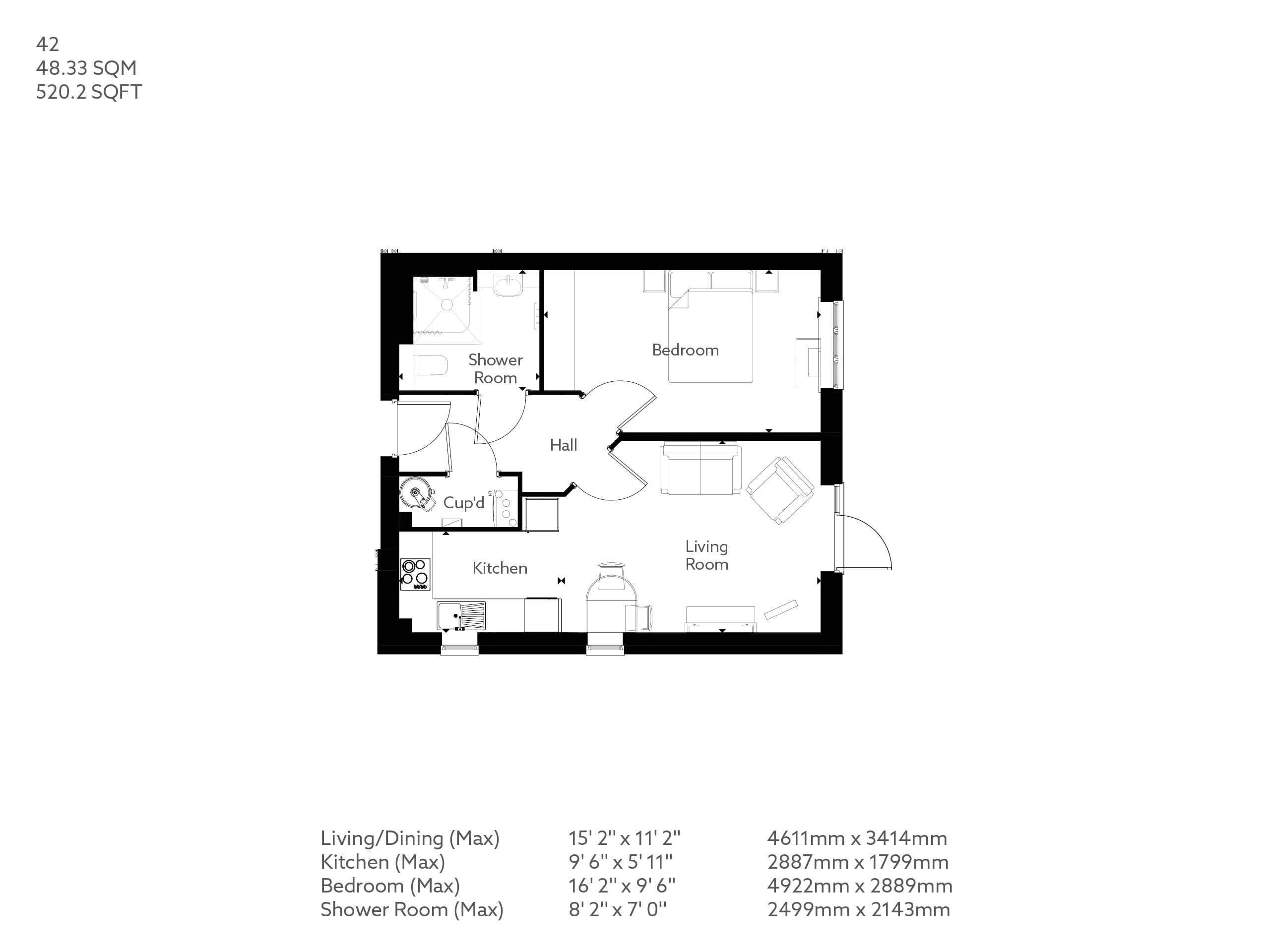42, Milton Keynes floorplan