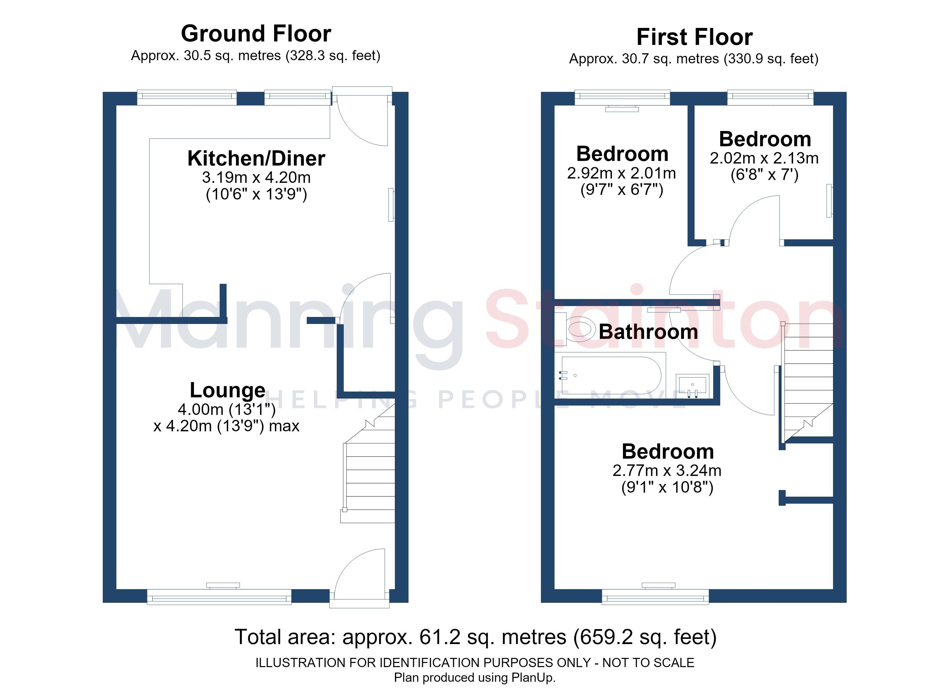 Hopes Farm View, West Yorkshire floorplan