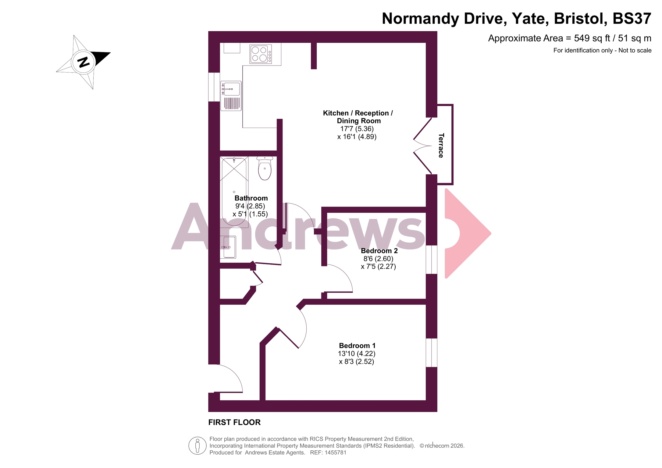 27, Normandy Drive, Bristol floorplan