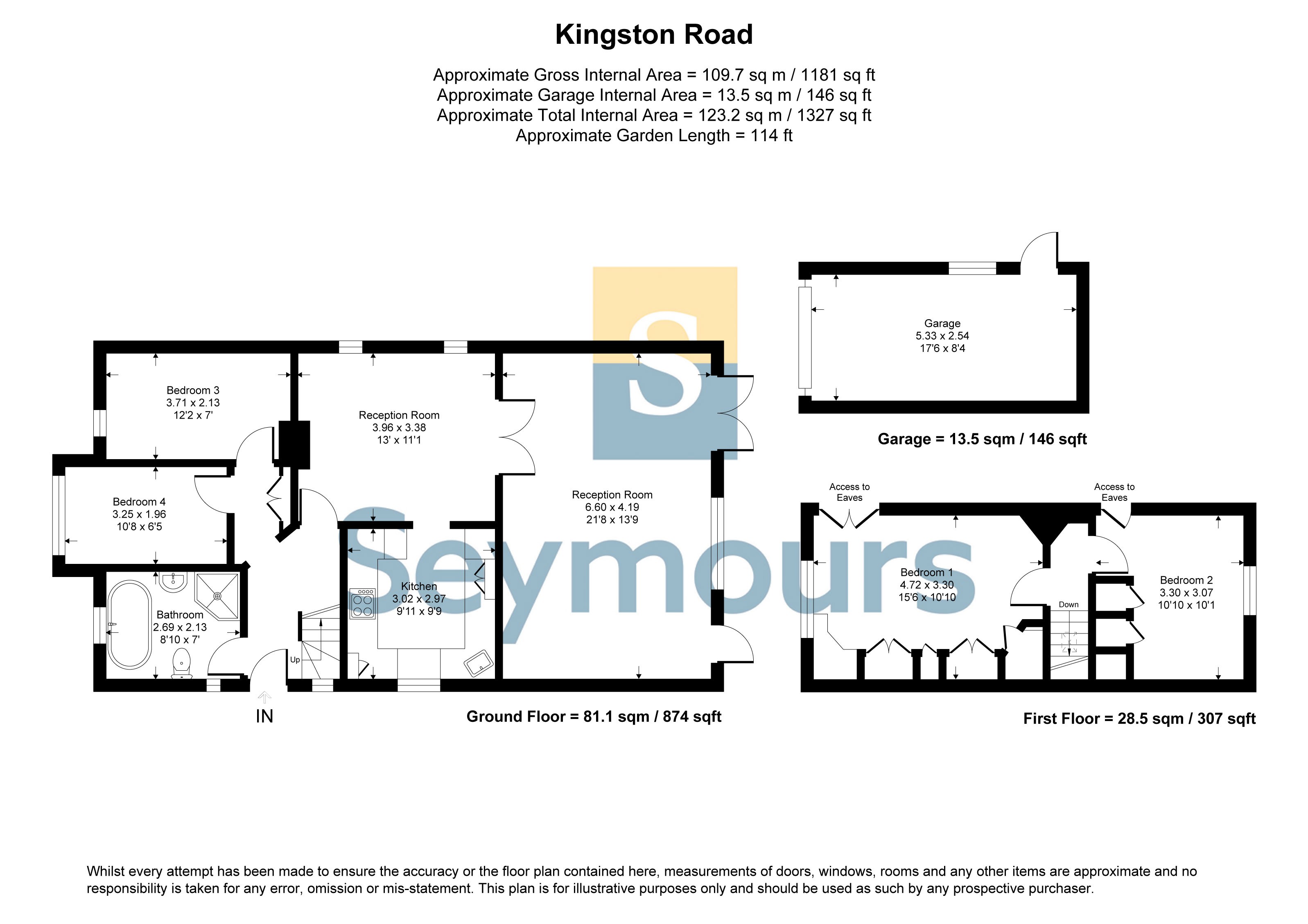 Kingston Road, Surrey floorplan