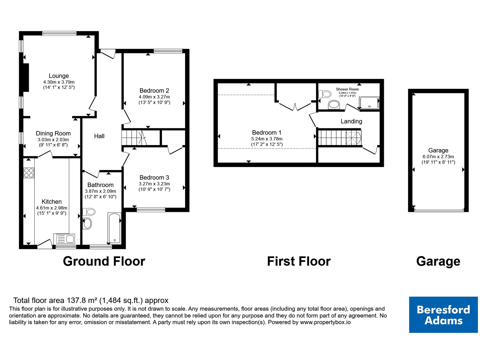 5, Gregory Avenue, Conwy floorplan