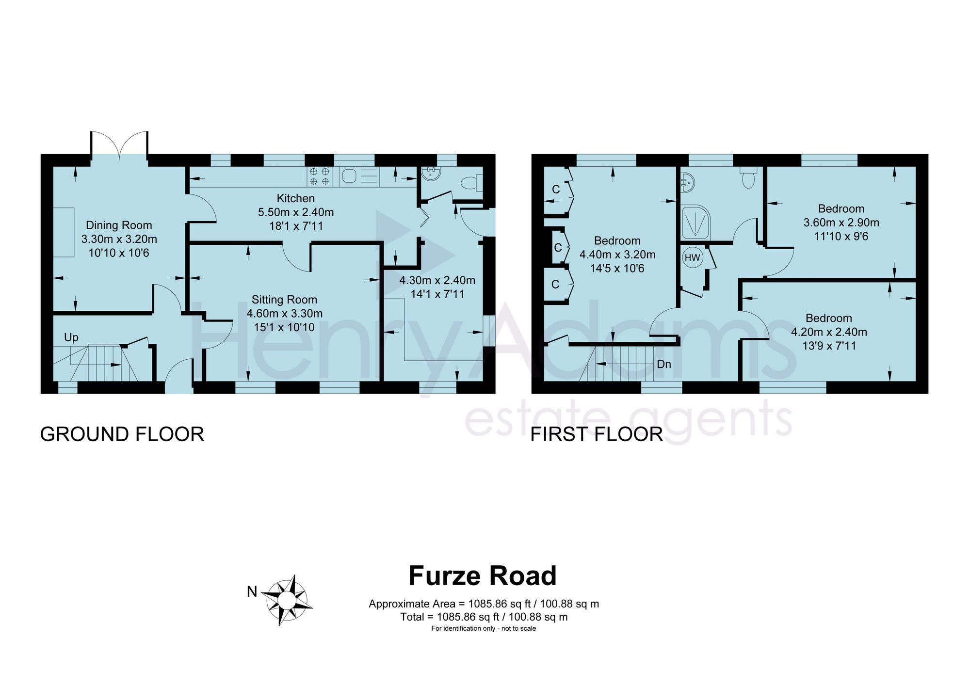 34 Furze Road, Horsham floorplan