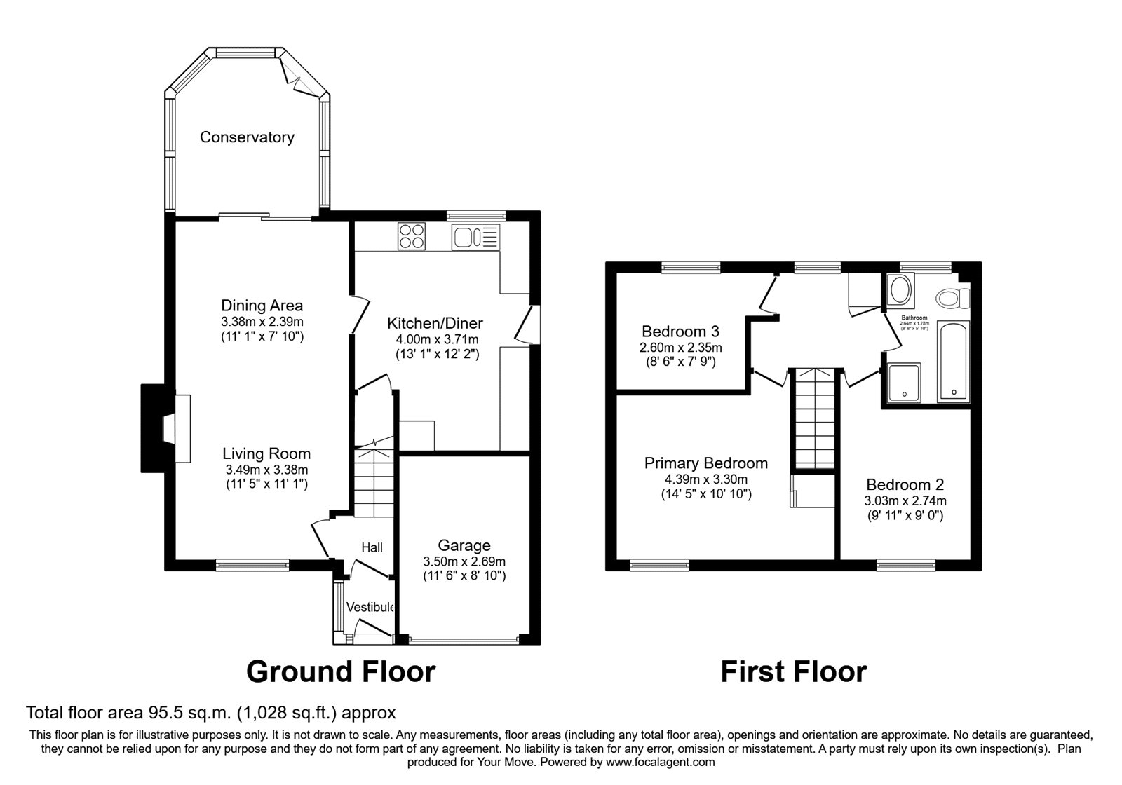14, Showfield, Cumbria floorplan