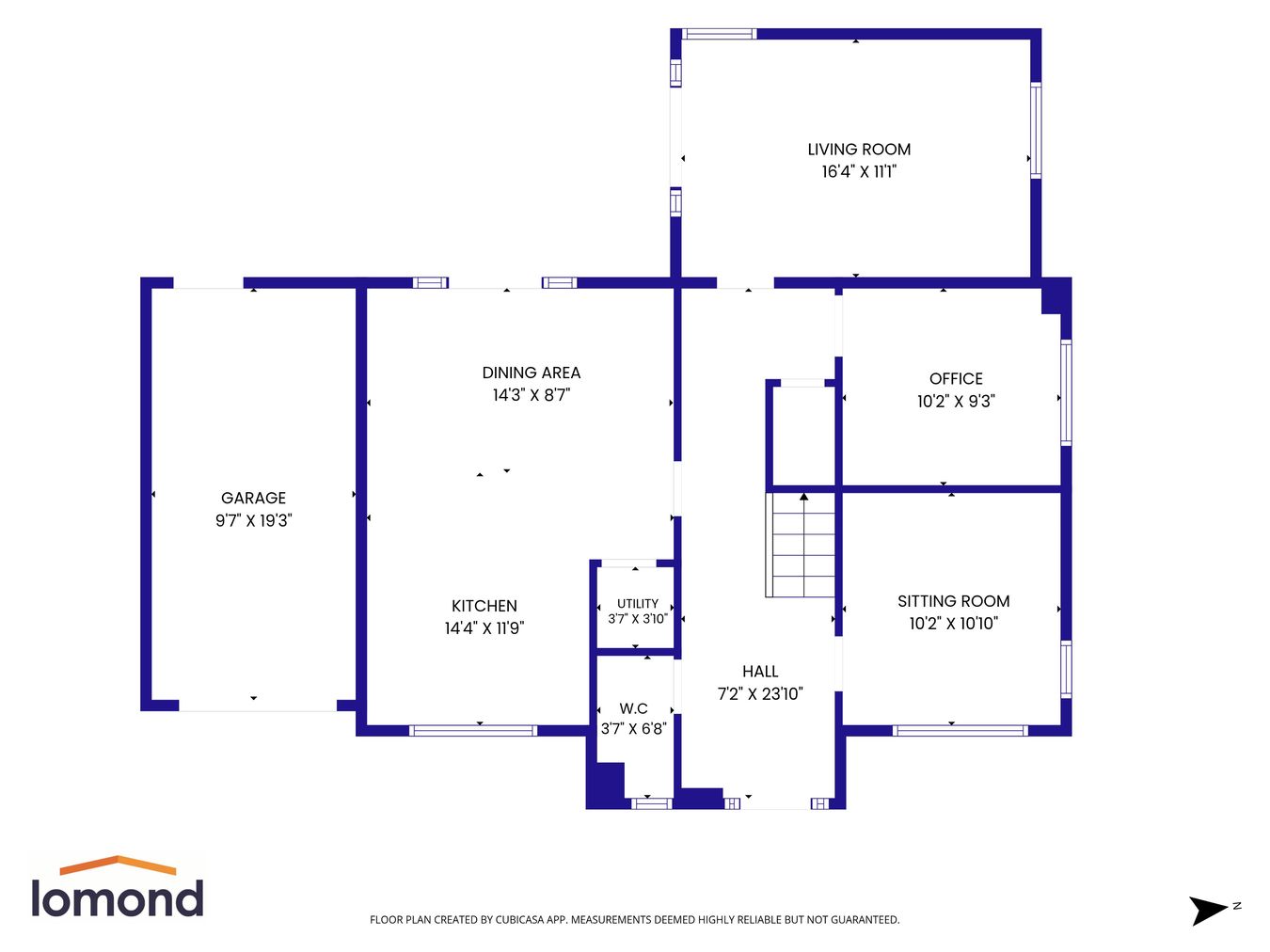 1, Hazel Walk, Irvine floorplan