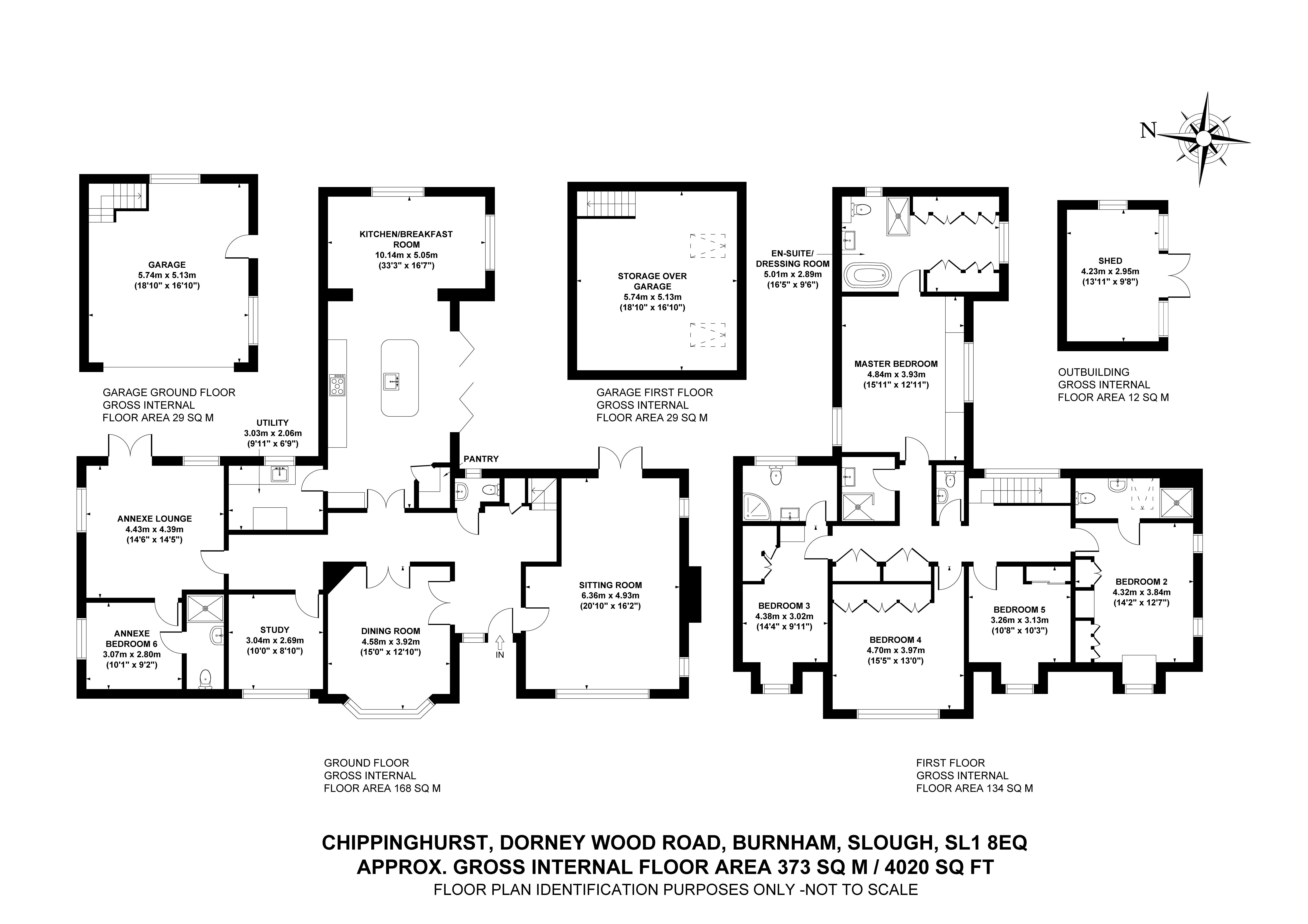 5 Bedrooms Detached house for sale in Dorney Wood Road, Burnham, Slough SL1