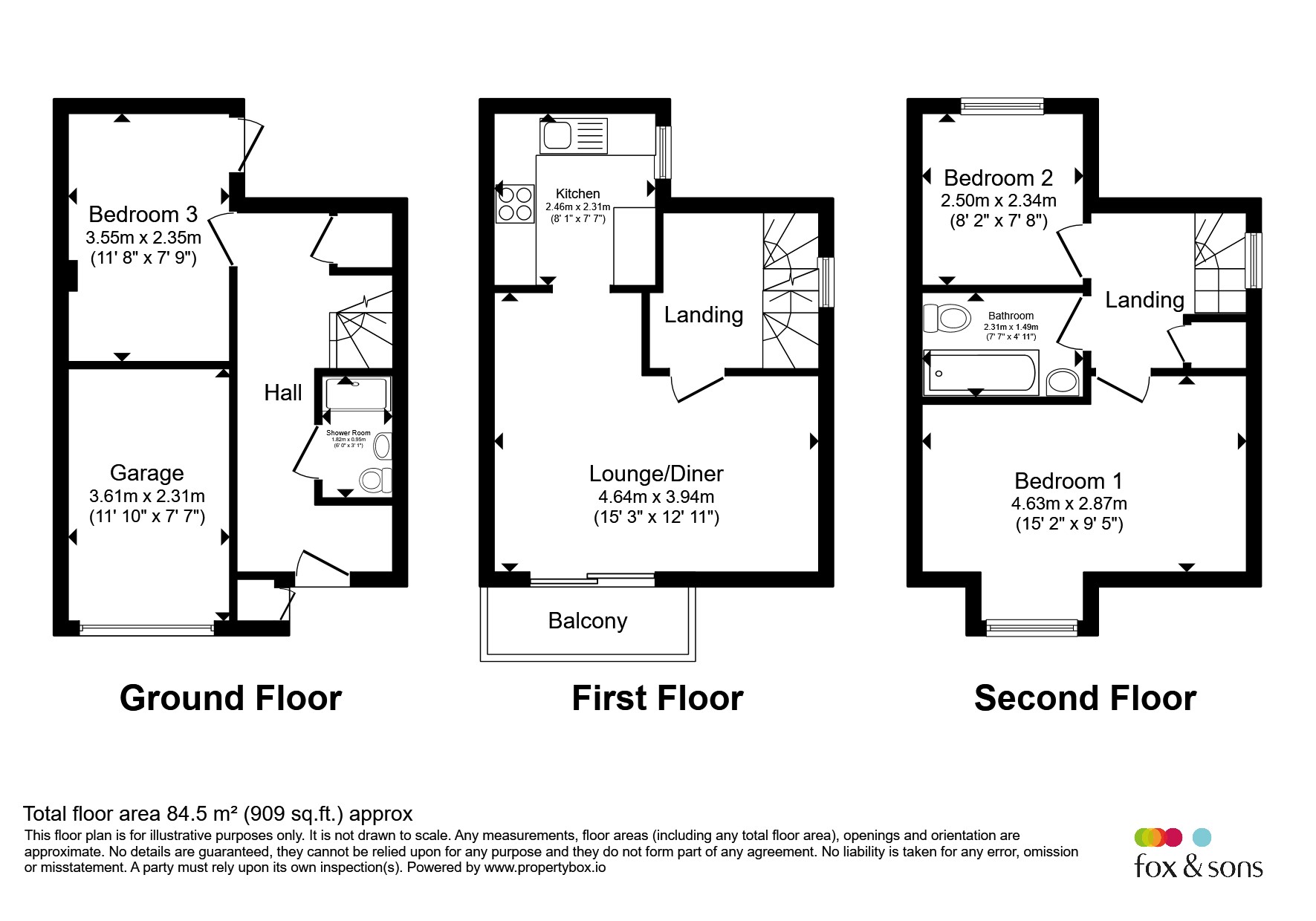 10, Oxford Mews, Hove floorplan