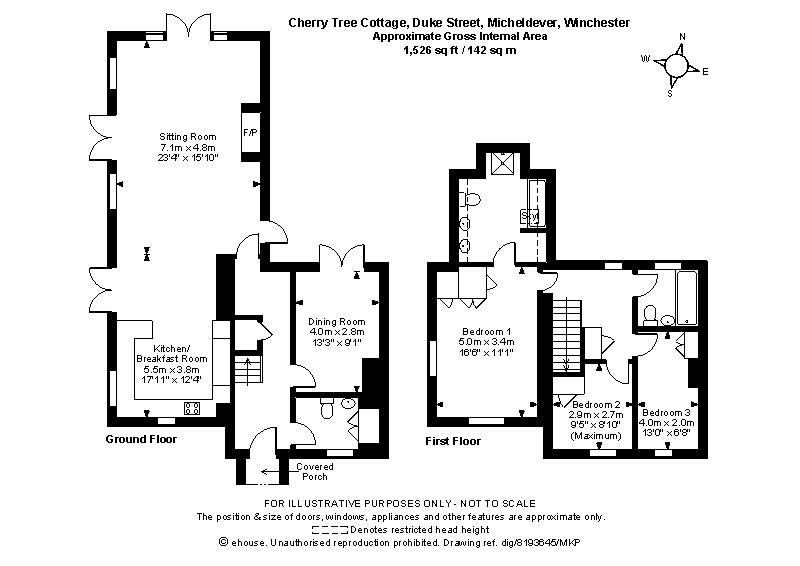 Cherry Tree Cottage, 120, Duke Street, Micheldever floorplan