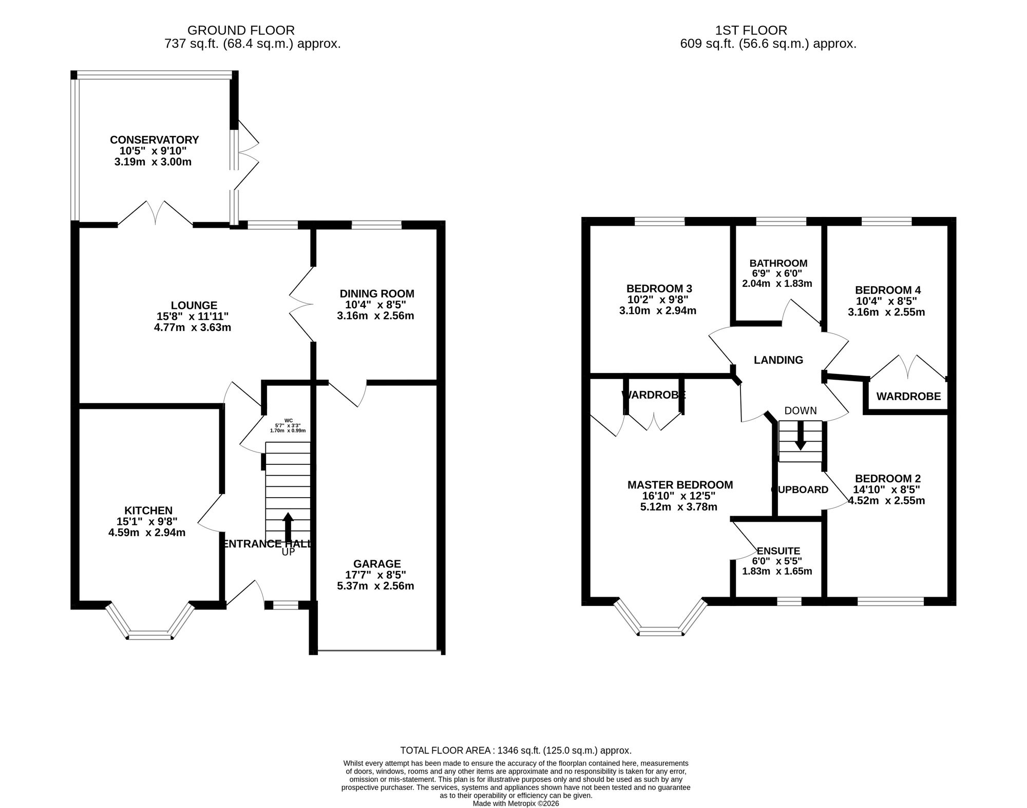 26 Market Fields, Stafford floorplan