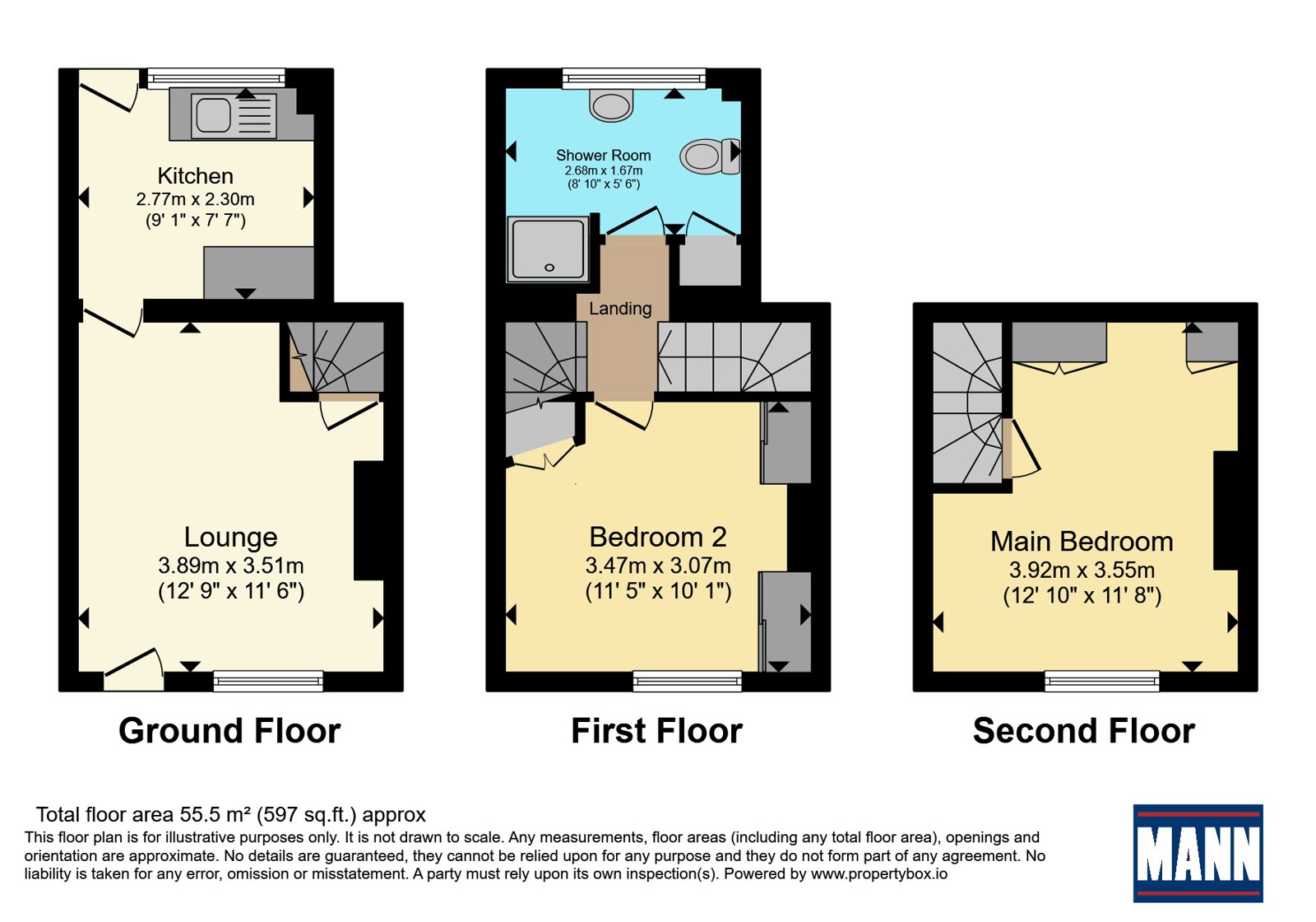 23, Turner Street, Kent floorplan