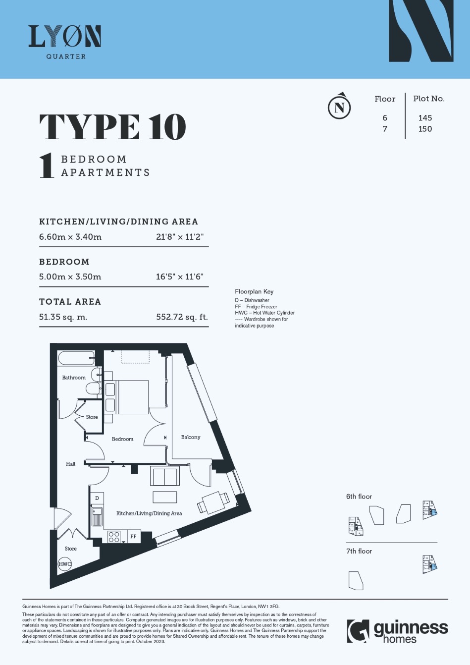 Plot 145, Lyon Quarter, Lyon Place floorplan
