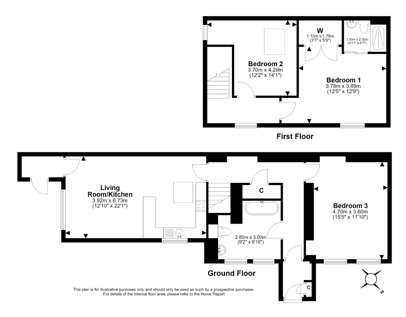 The Coach House, 21A, Hawthorn Gardens, Loanhead floorplan