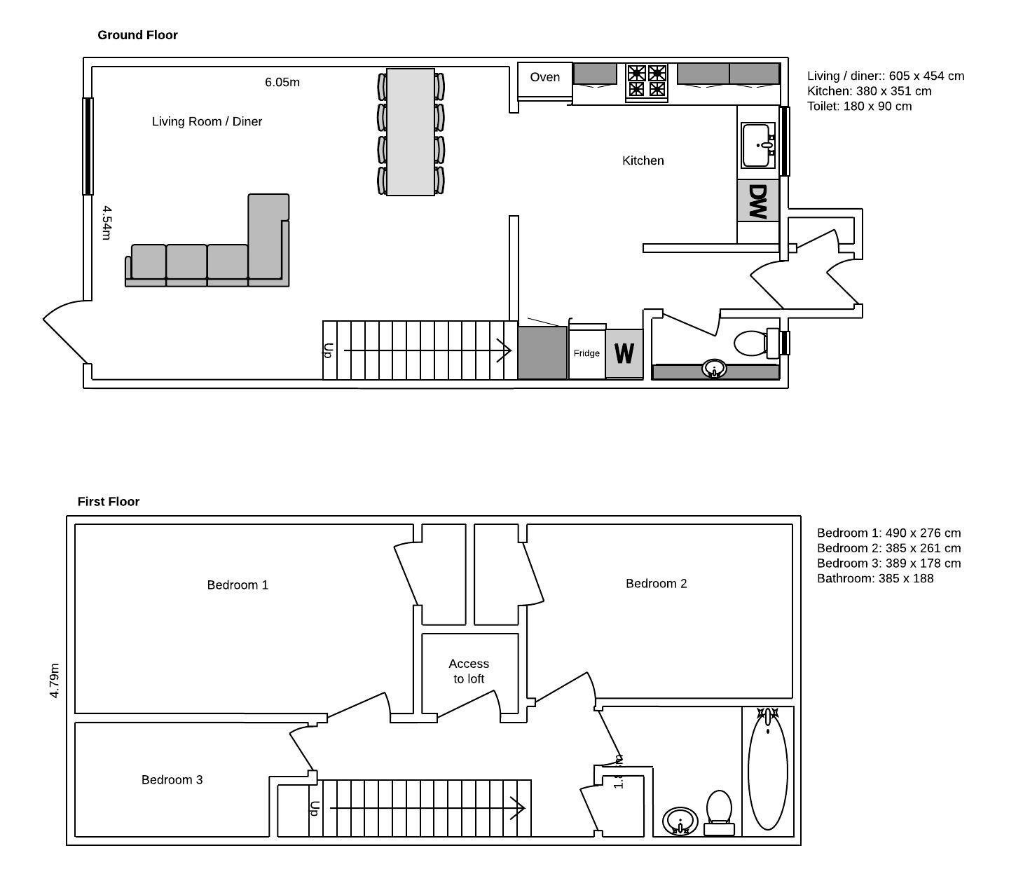 3 Bedrooms Terraced house for sale in Valley View Close, Bath BA1