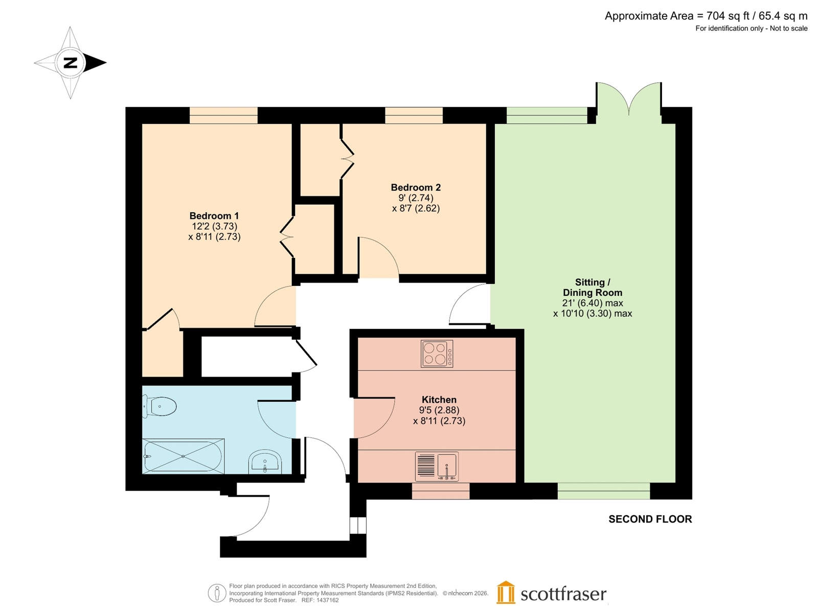 9, Heron Place, Oxford floorplan