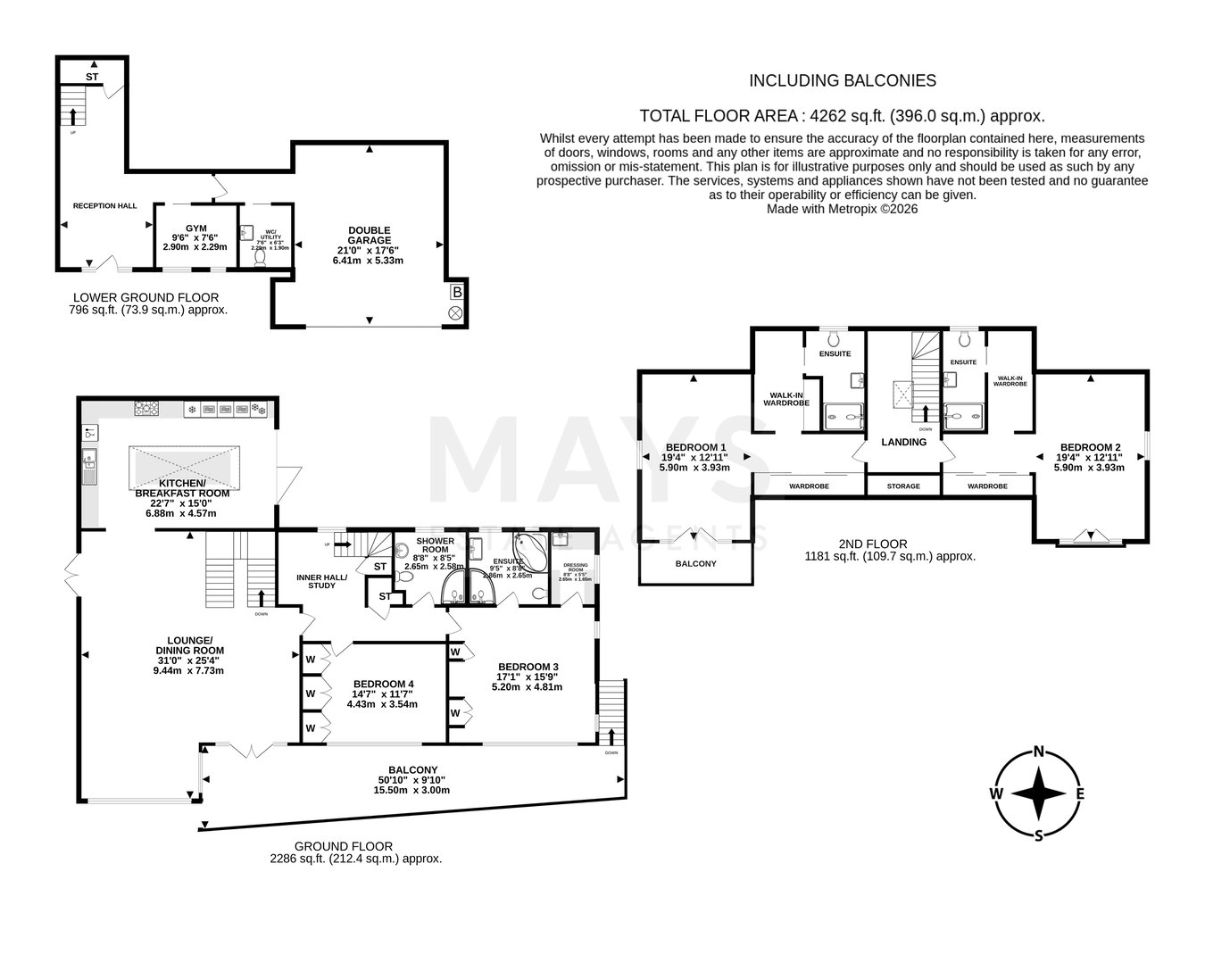 20a, Bella Vista, Bournemouth floorplan
