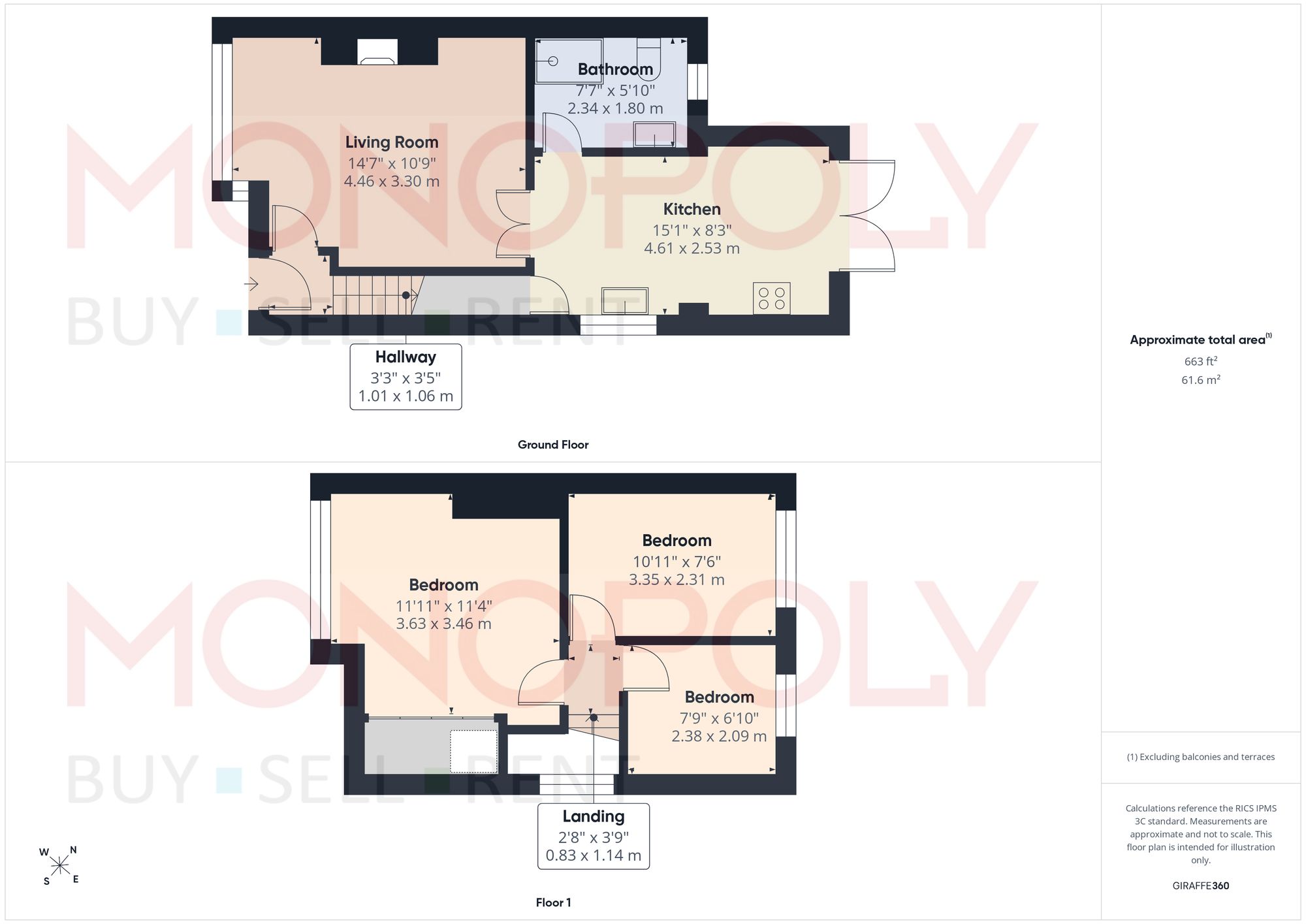 26 St. Johns Road, Wrexham floorplan
