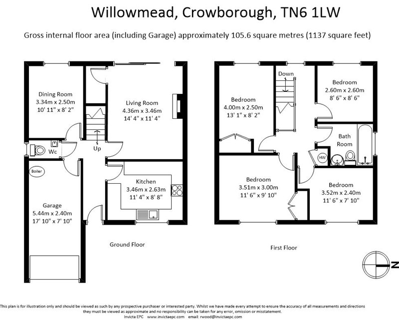 4 Bedrooms Detached house for sale in Willowmead, Crowborough TN6