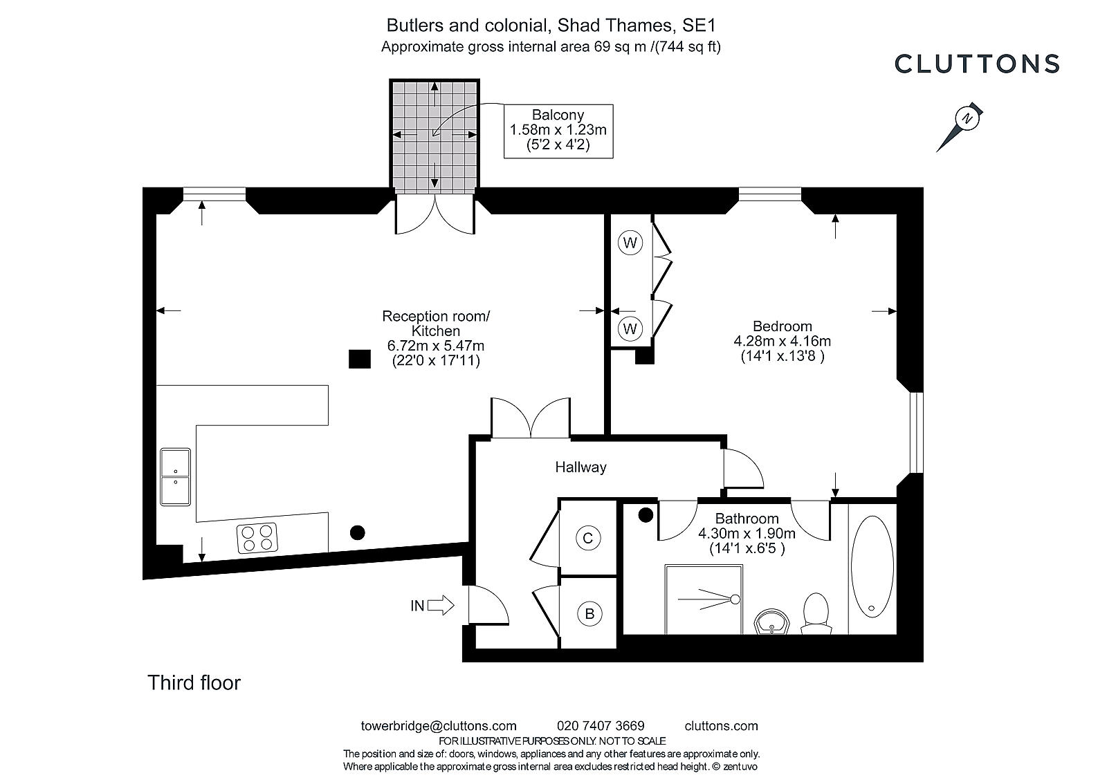 1 Bedrooms Flat to rent in Butlers & Colonial Wharf, Shad Thames, London SE1